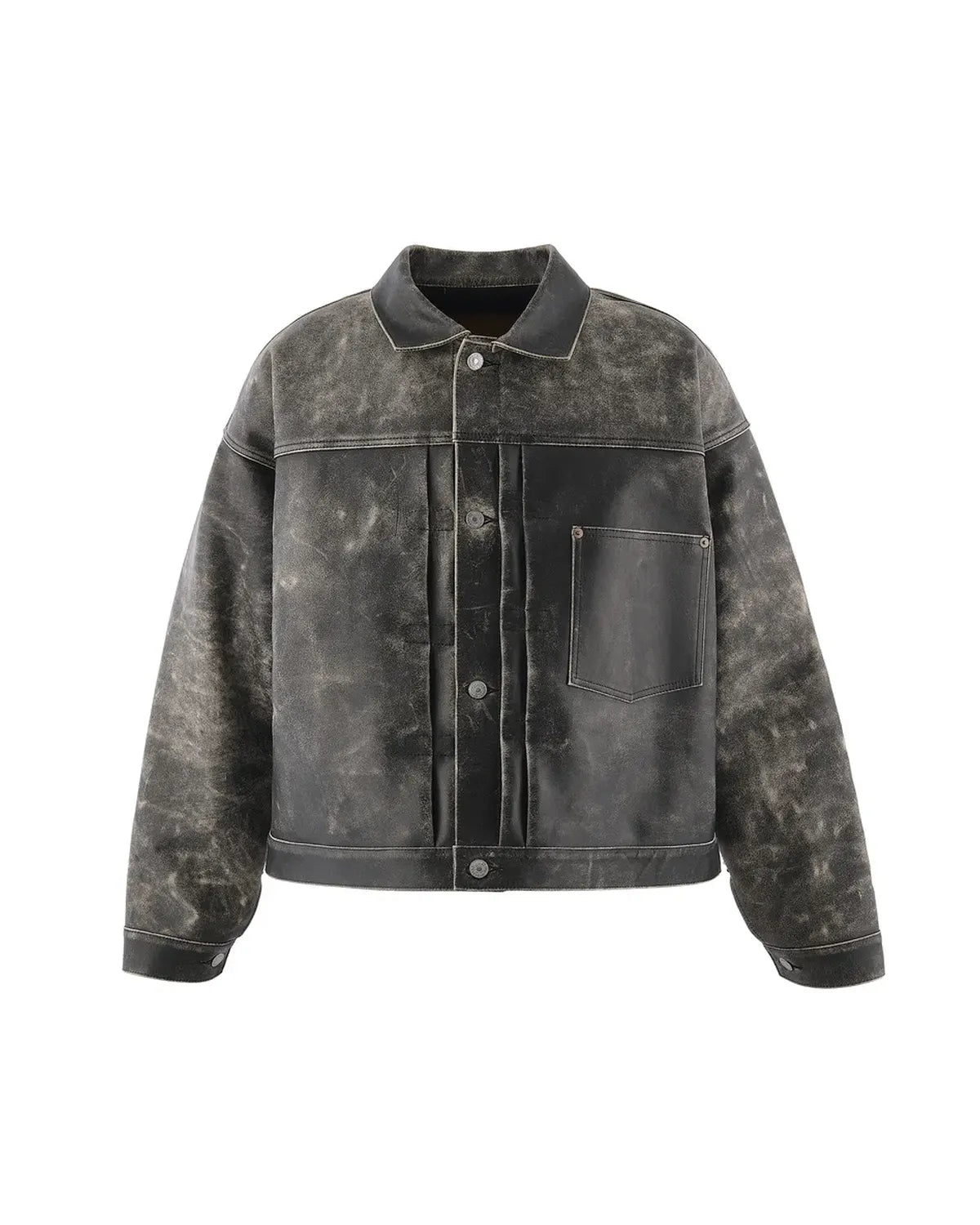 新品同様 SAINT M×××××× (セントマイケル) / × BerBerJin / BBJ_LEATHER JACKET