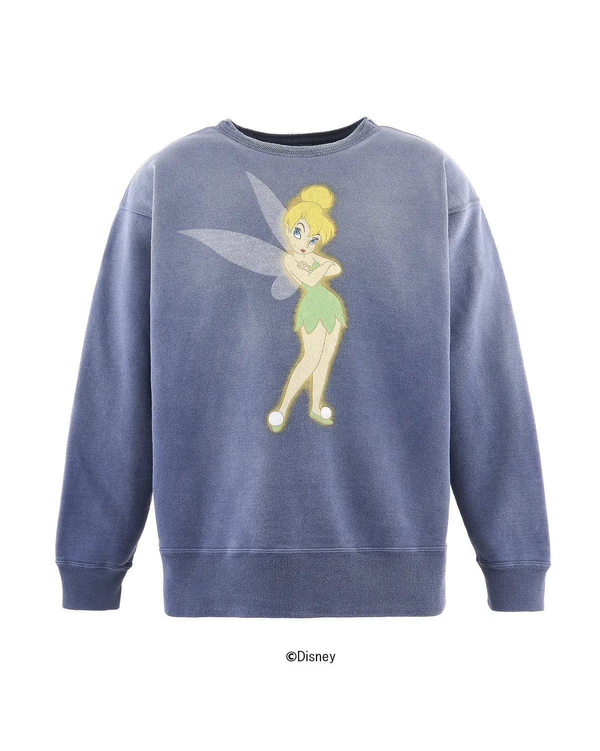 ©︎SAINT Mxxxxxx × Disney の DSN_CRW NK SWT / TINKER BELL (SM-MK8-0000-C80)