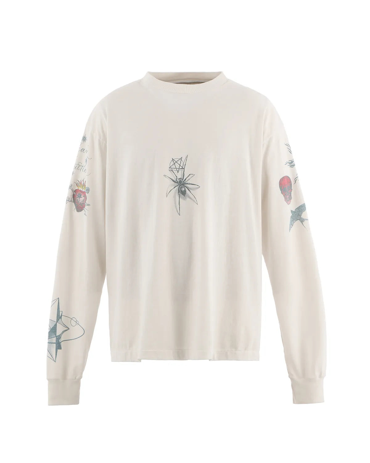 ©︎SAINT Mxxxxxx × Dr.WOO の DW_LS TEE_TATTOO (SM-HR1-0000-C29)