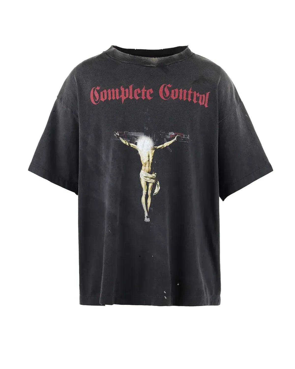 ©︎SAINT Mxxxxxx × Kosuke Kawamura の KK_SS TEE (SM-HR8-0000-C25)