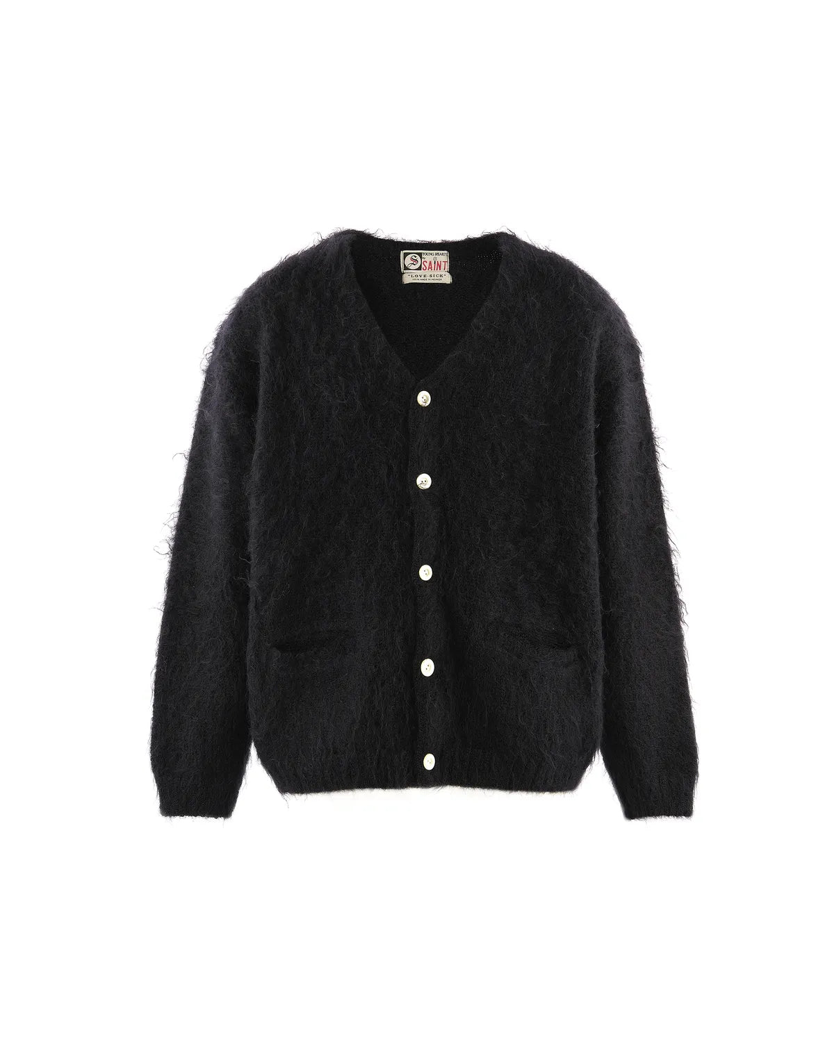 SAINT Mxxxxxx の MOHAIR CARDIGAN (SM-MK1-0000-059)