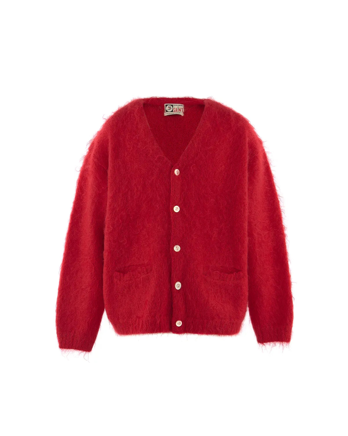 SAINT Mxxxxxx の MOHAIR CARDIGAN (SM-MK1-0000-061)