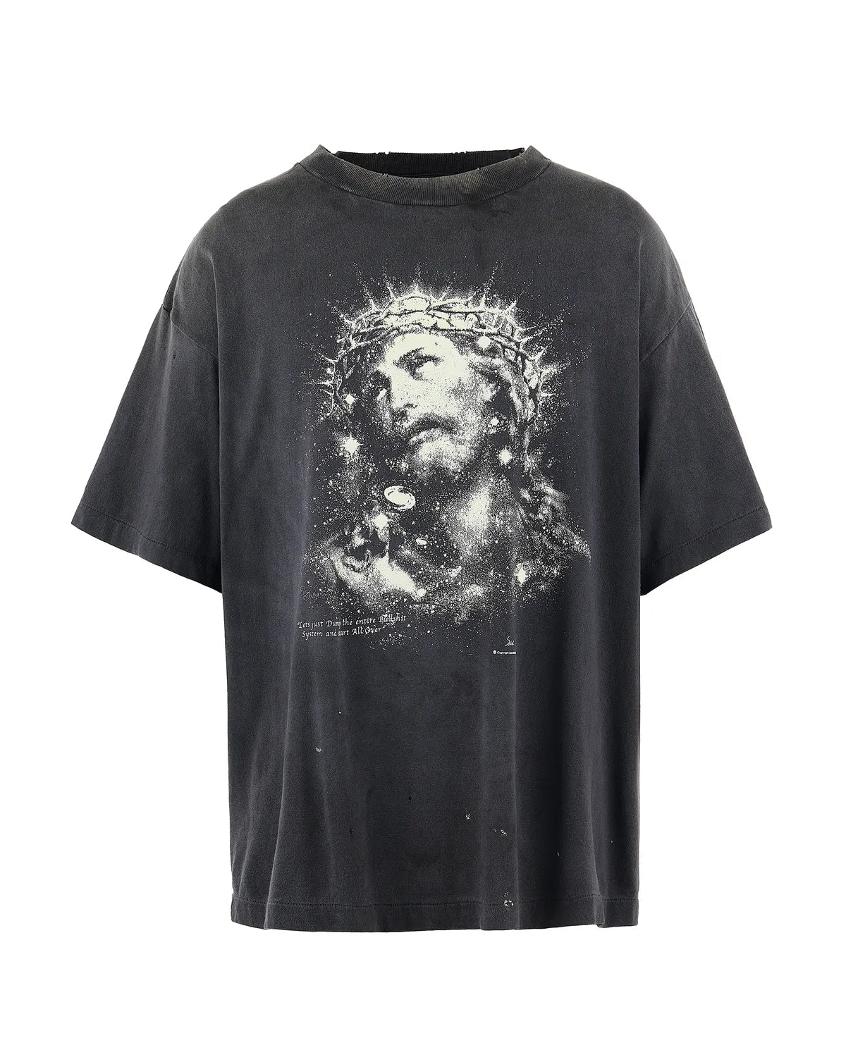©︎SAINT Mxxxxxx の SS TEE / JESUS (SM-HR8-0000-016)