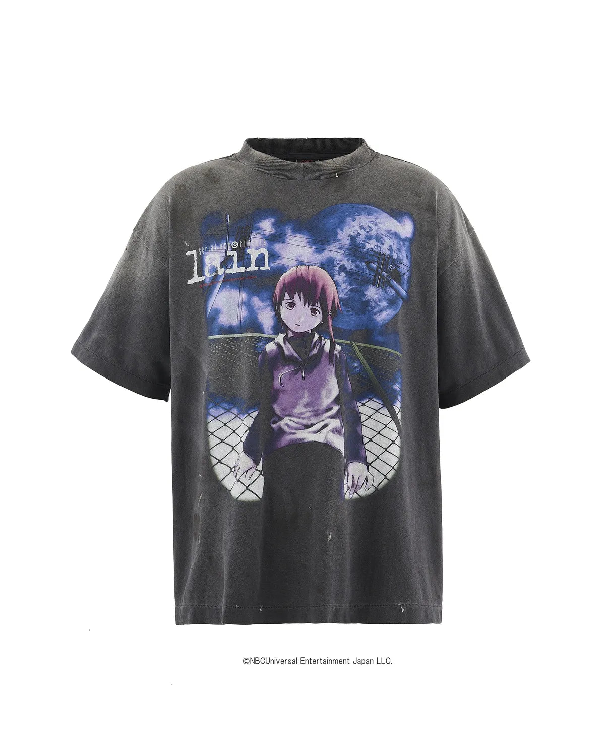 ©︎SAINT Mxxxxxx  × serial experiments lain × GEEKS RULE の GS_SS TEE - LAIN (SM-HR1-0000-C23)