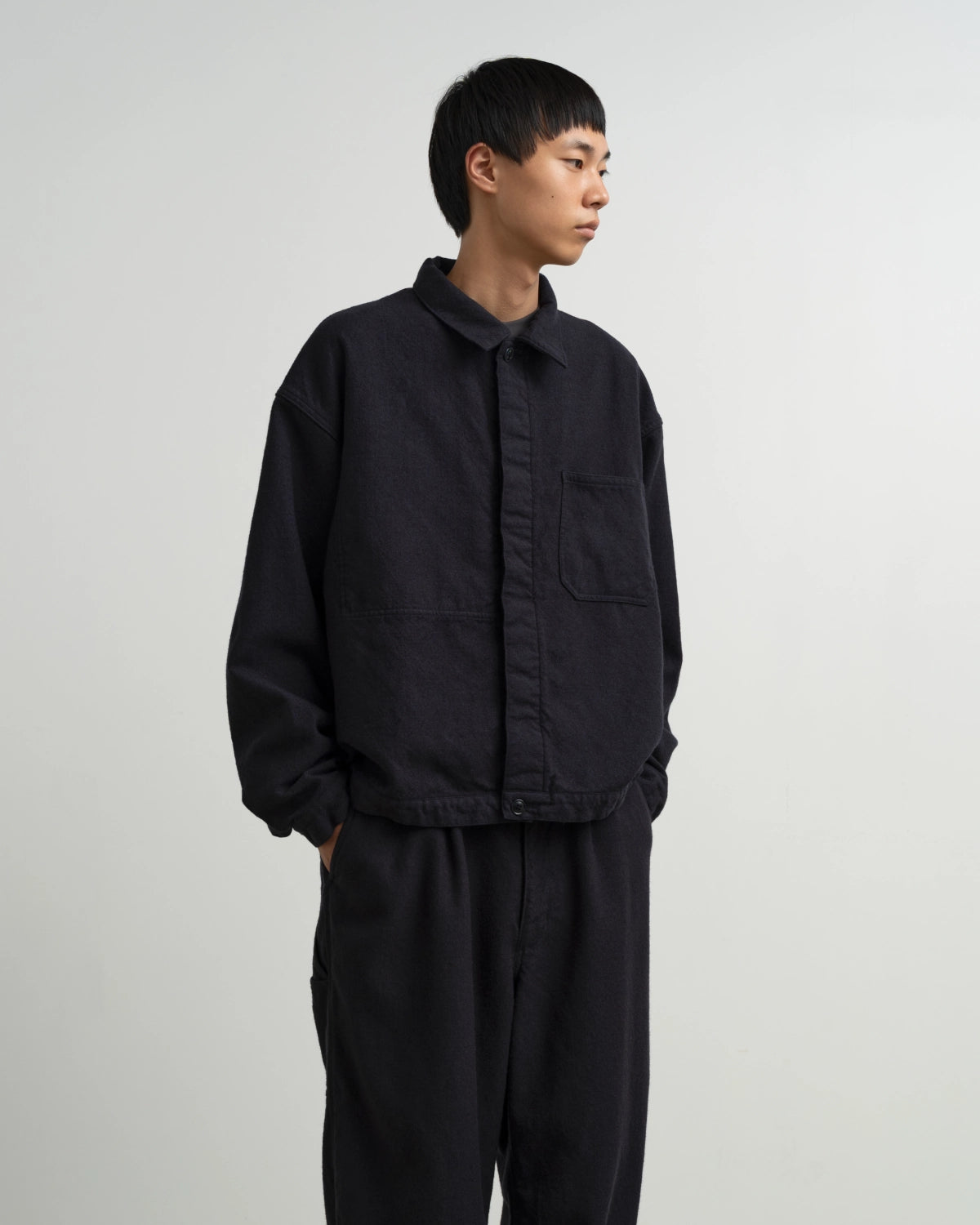 Graphpaper × SANMONT / SANMONT for Graphpaper Wool Twill Work Jacket (SANM263-20002)