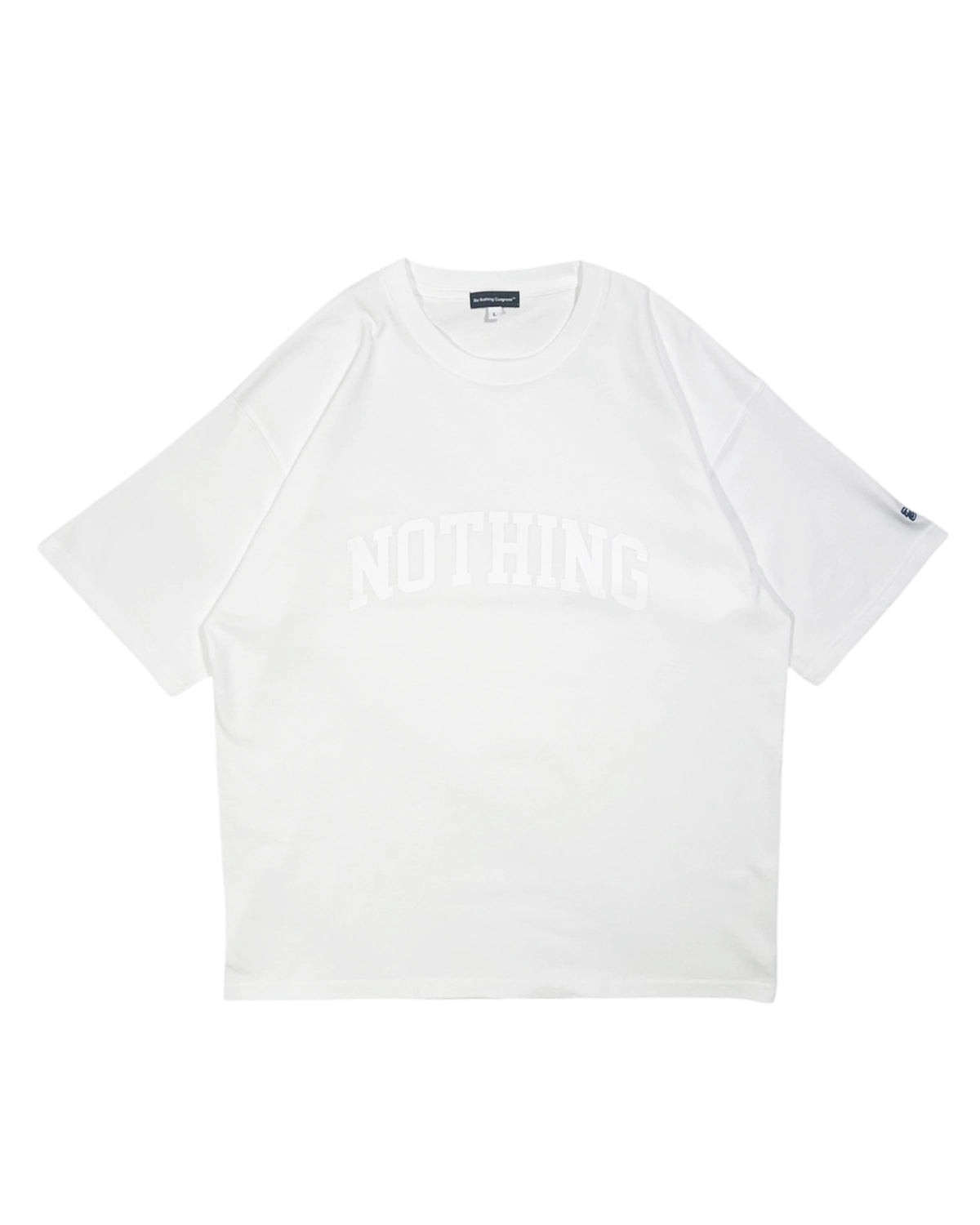 Do Nothing Congress / NOTHING Lettered Print Tee