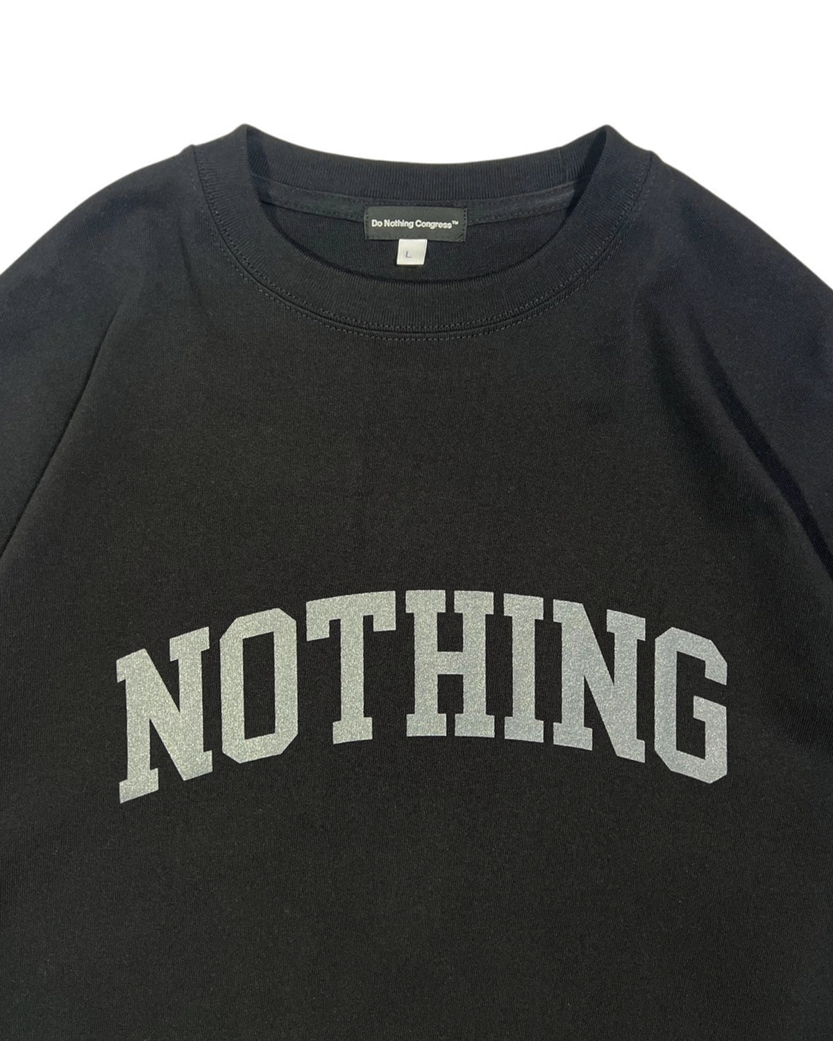 Do Nothing Congress / NOTHING Lettered Print Tee