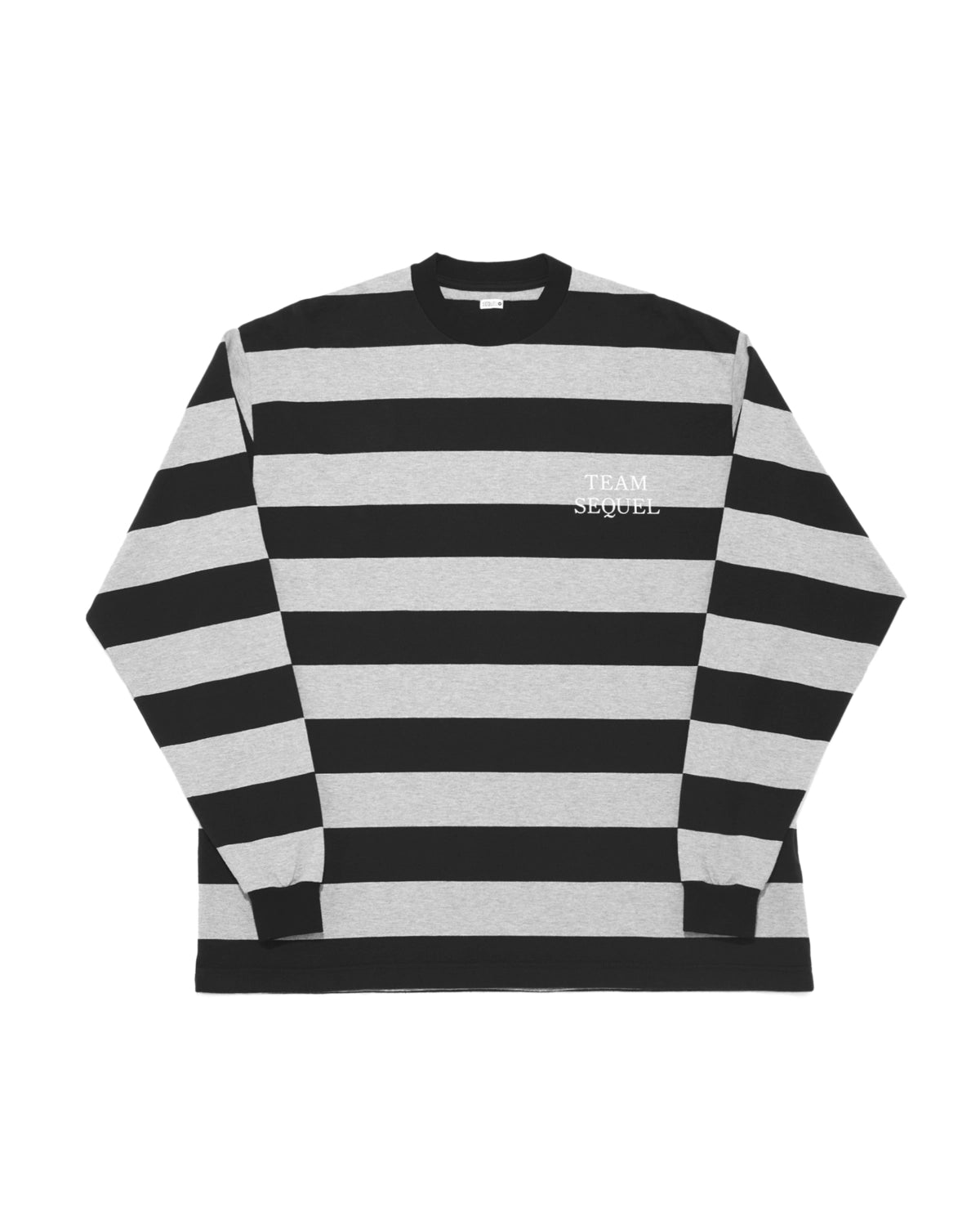 SEQUEL の BORDER LOMG SLEEVE T-SHIRT (SQ-25AW-CS-06)