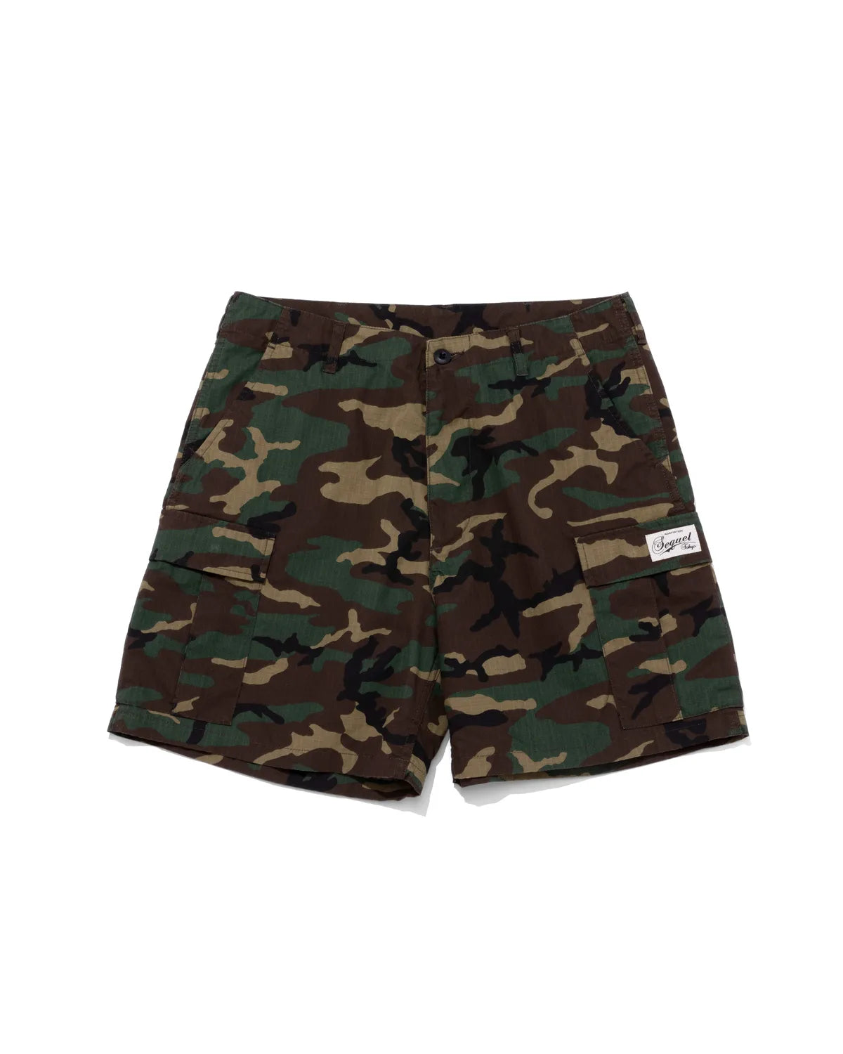 SEQUEL の
CARGO SHORTS(TYPE-CS) WOODLAND CAMO (SQ-25SS-SP-02)