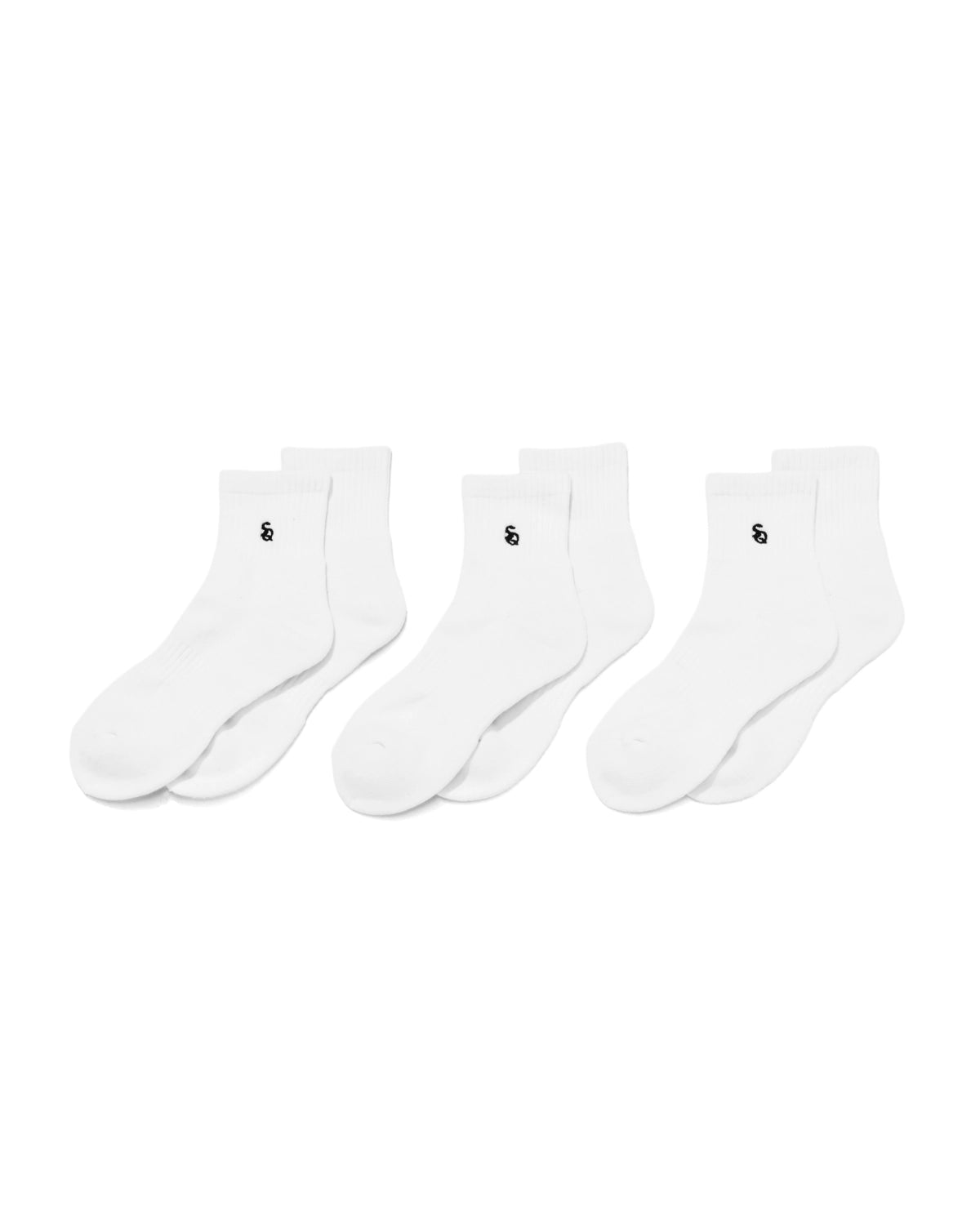 SEQUEL の SHORT SOCKS - 3PIECE 1PACK (SQ-26SS-SO-02)