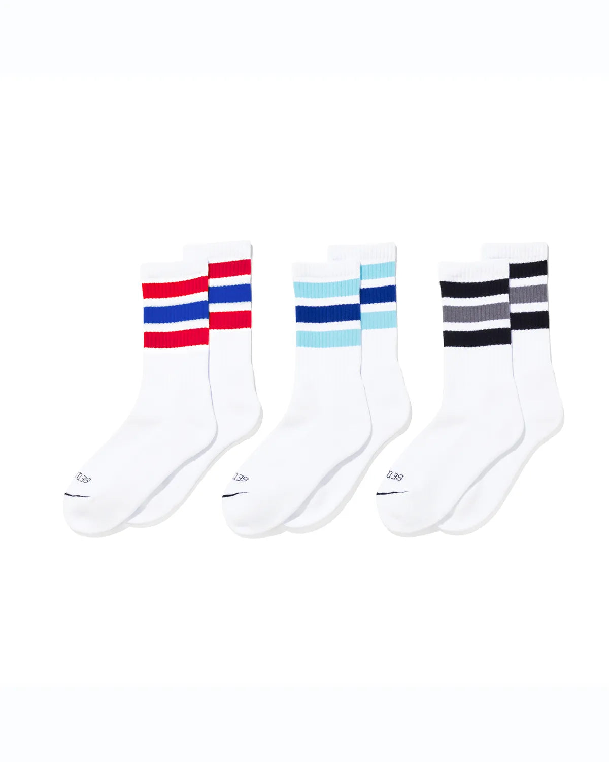 SEQUEL の SOCKS - 3PIECE 1PACK (SQ-26AW-SO-01)
