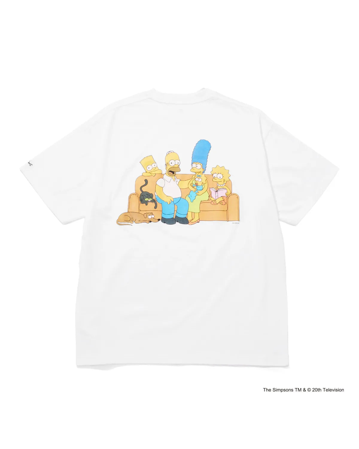 SEQUEL × THE SIMPSONS の SHORT SLEEVE T-SHIRT (SQ-24AW-TSST-01)