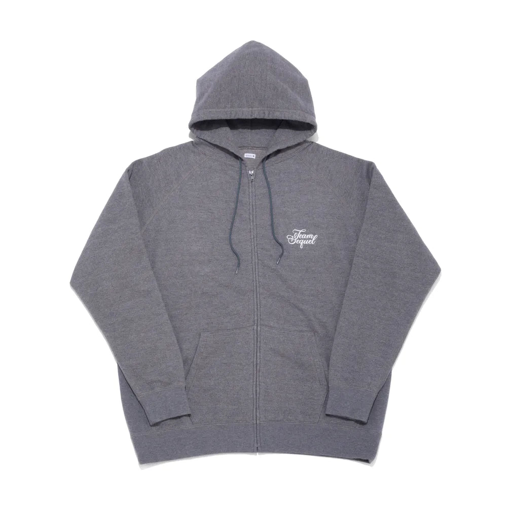 SEQUEL の T/C裏毛 ZIP HOODIE (SQ-24SS-HD-03)