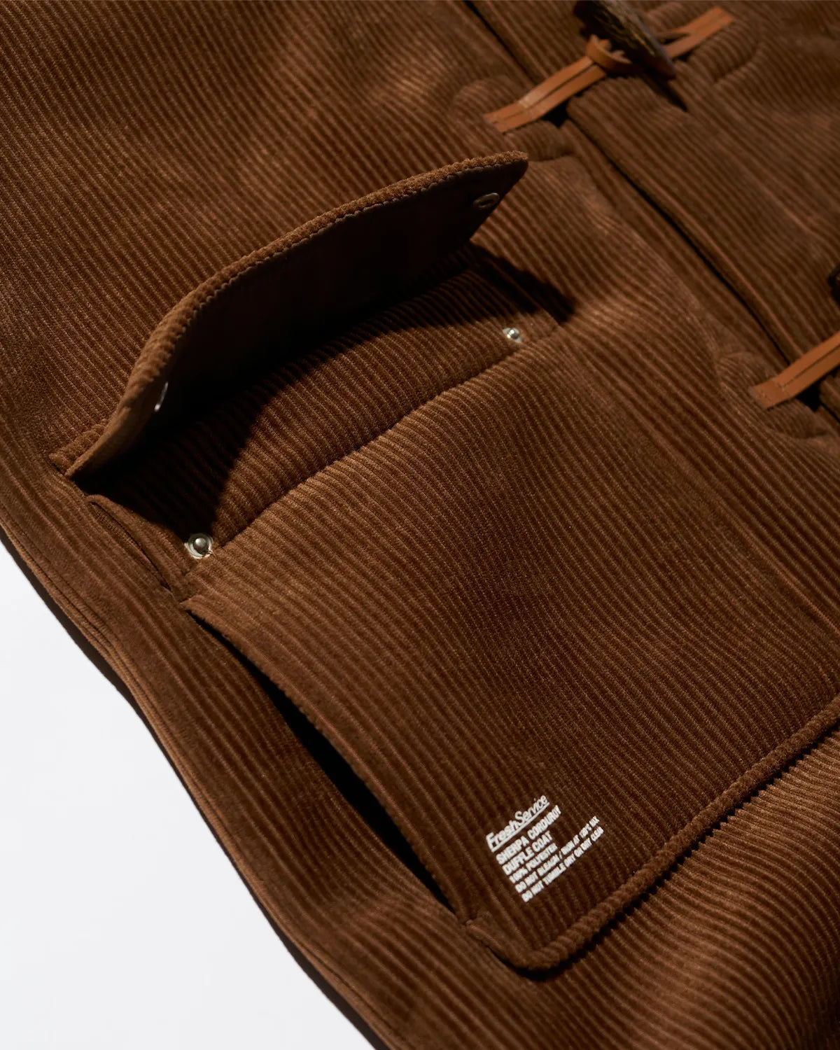 FreshService / SHERPA CORDUROY DUFFLE COAT (FSC254-10064)