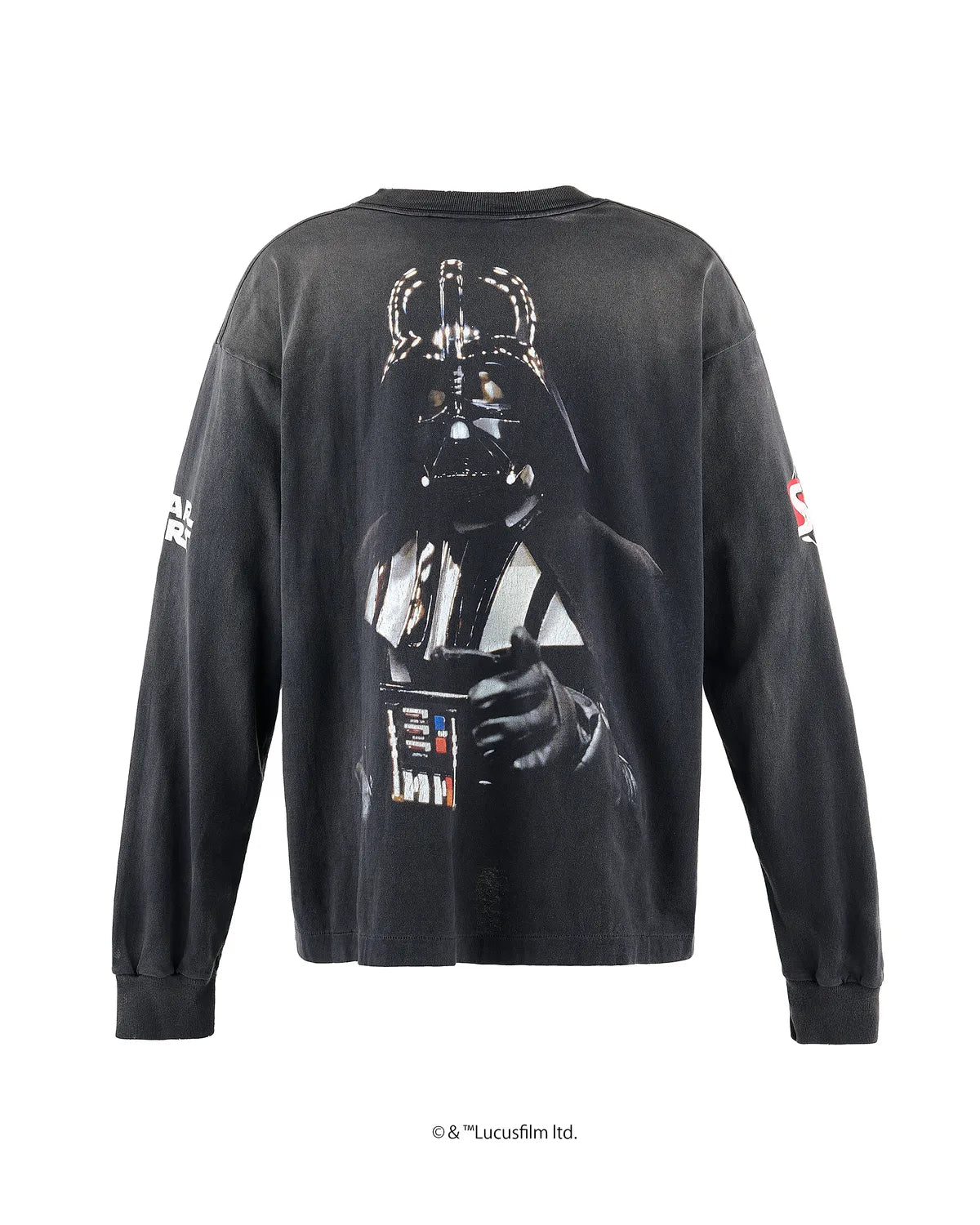©︎SAINT Mxxxxxx × STAR WARS / SW_LS TEE_DARTHVADER (SM-HR8-0000-C64)