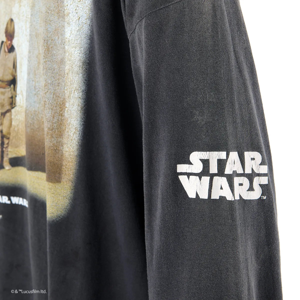 ©︎SAINT Mxxxxxx × STAR WARS / SW_LS TEE_DARTHVADER (SM-HR8-0000-C64)