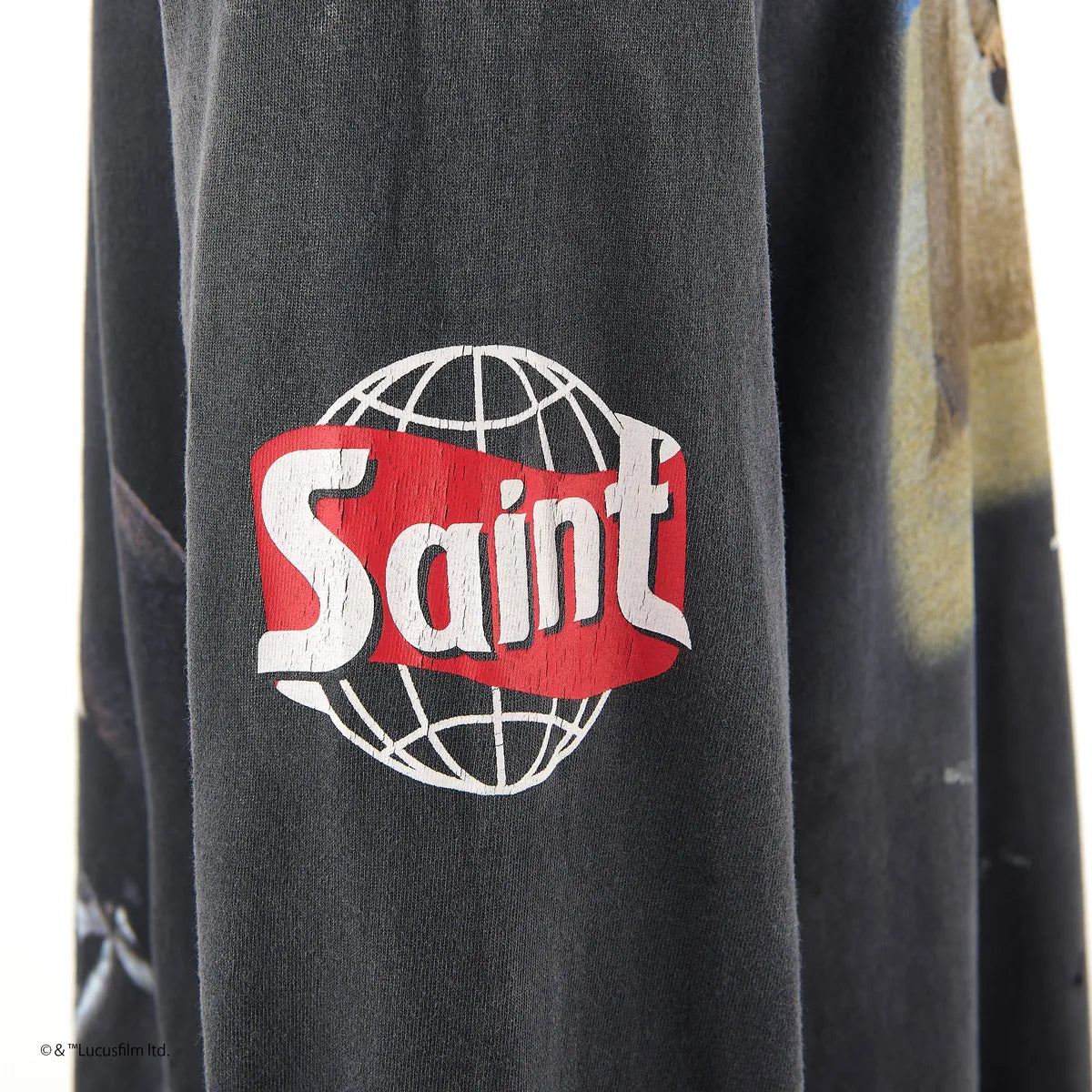 ©︎SAINT Mxxxxxx × STAR WARS / SW_LS TEE_DARTHVADER (SM-HR8-0000-C64)