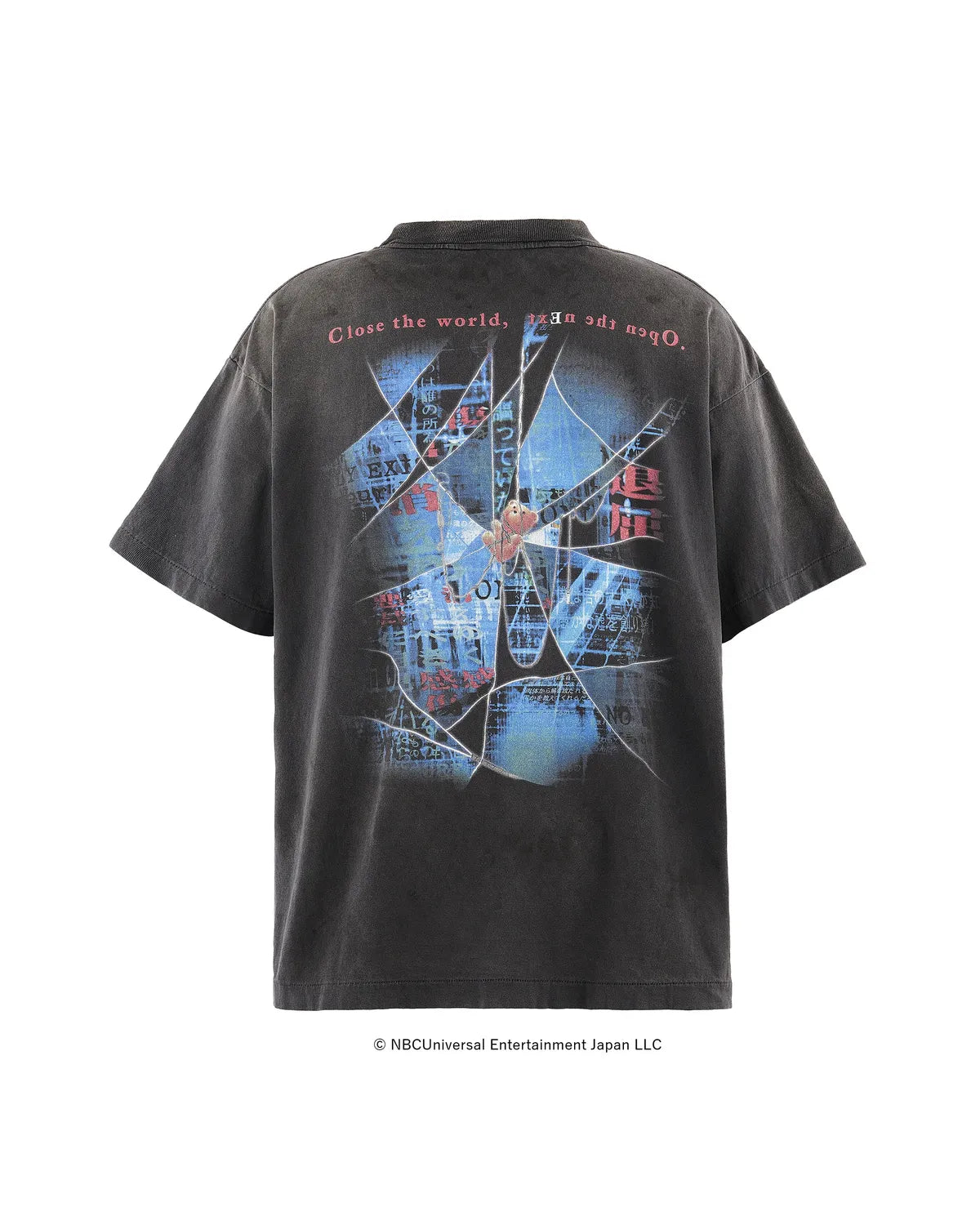 SAINT Mxxxxxx x serial experiments lain x GEEKS RULE / LAIN_SS T-SHIRT / NO HOPE (SM-MK1-0000-C83)