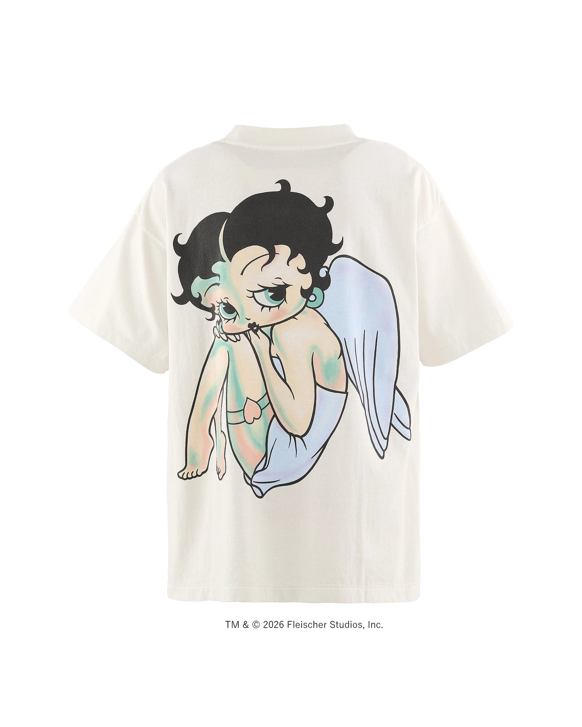SAINT Mxxxxxx × Betty Boop / BTY_SS T-SHIRT / ANGEL (SM-MK1-0000-C11)