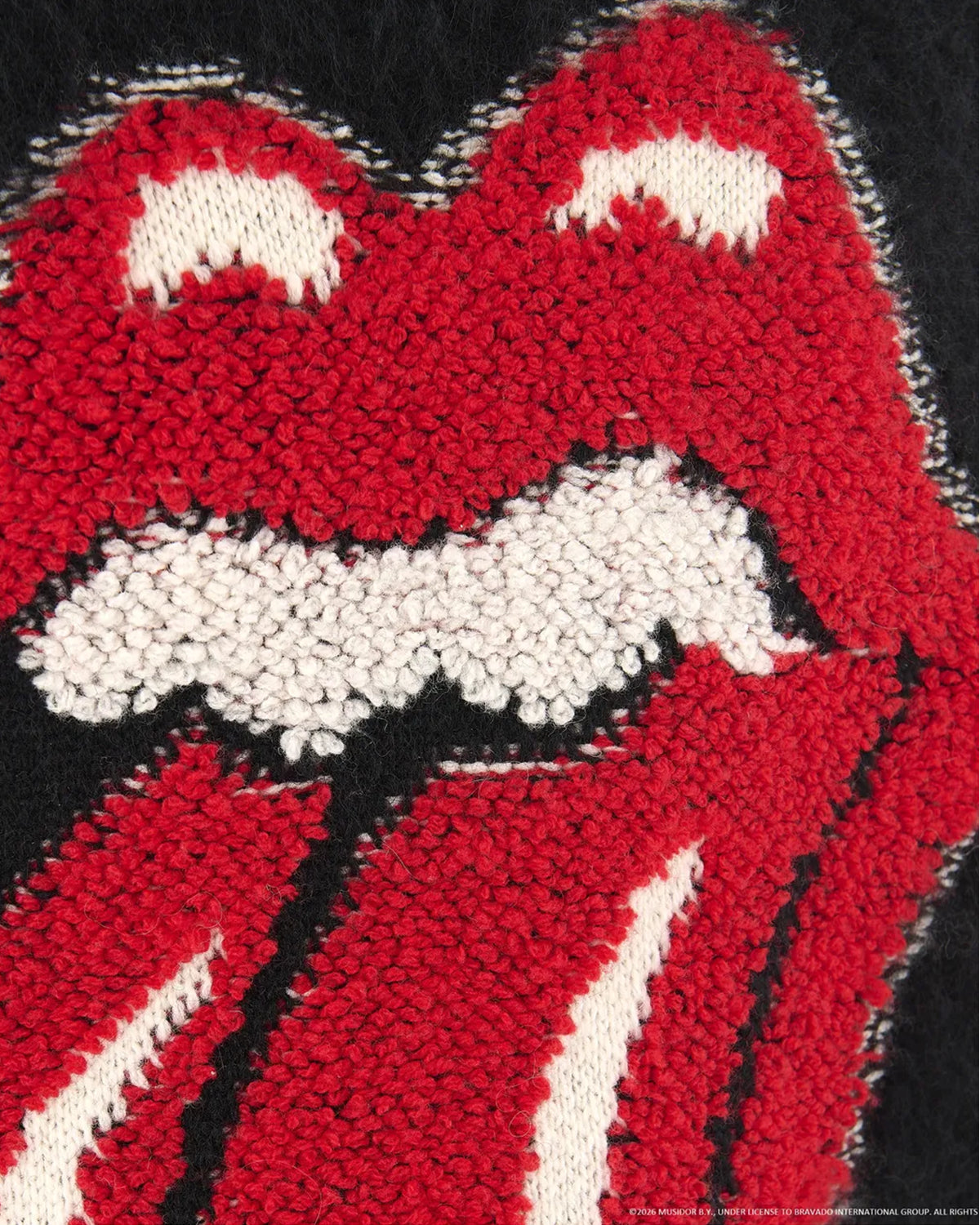 SAINT Mxxxxxx ROLLING SONES / TRS_CRW N KNIT/LIPS&TOHGUE (SM-MK1-0000-C46)