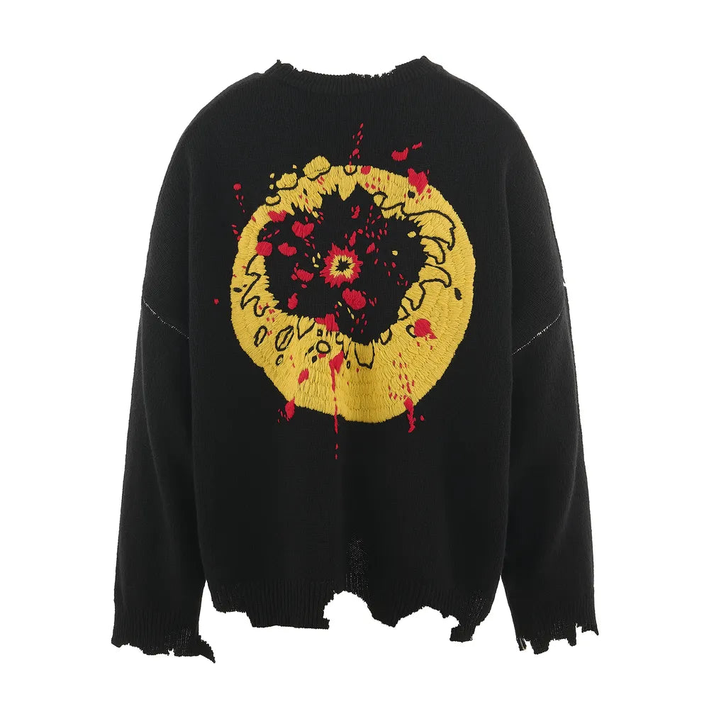 ©︎SAINT Mxxxxxx / × Cactus Plant Flea Market CP_CREW KNT/SMILE (SM-YS1-0000-C07)