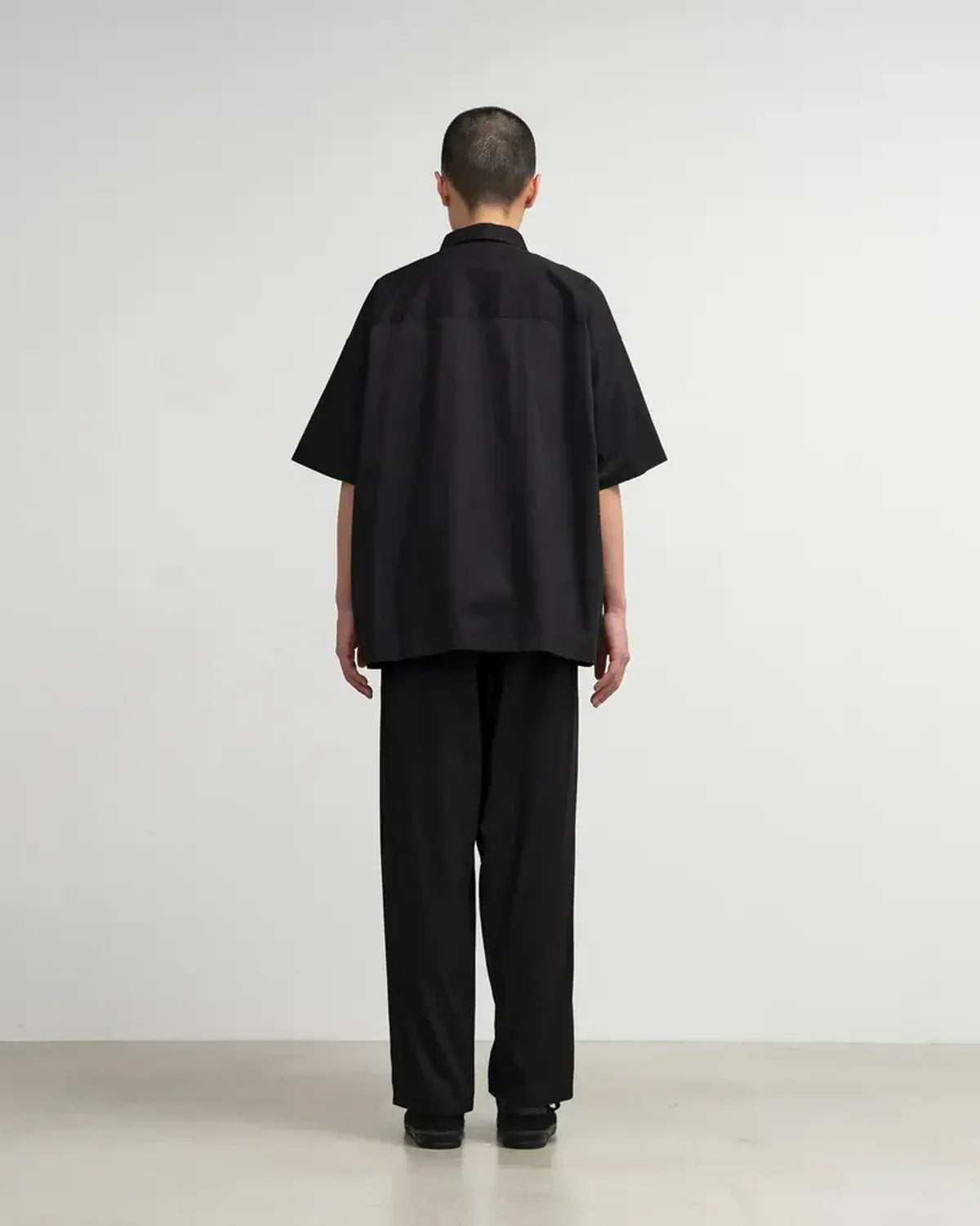 Graphpaper / Solotex Twill S/S Oversized Box Shirt (GM261-50159B)