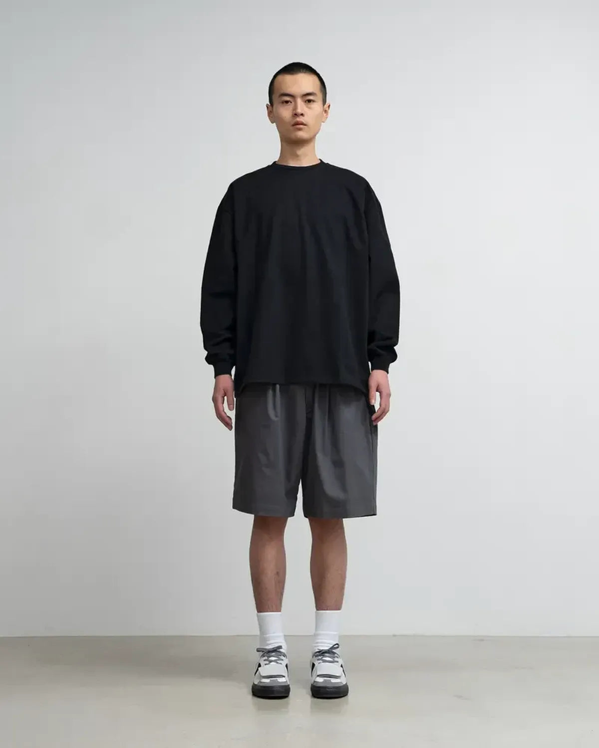Graphpaper / Solotex Twill Wide Chef Shorts (GM252-40006B)