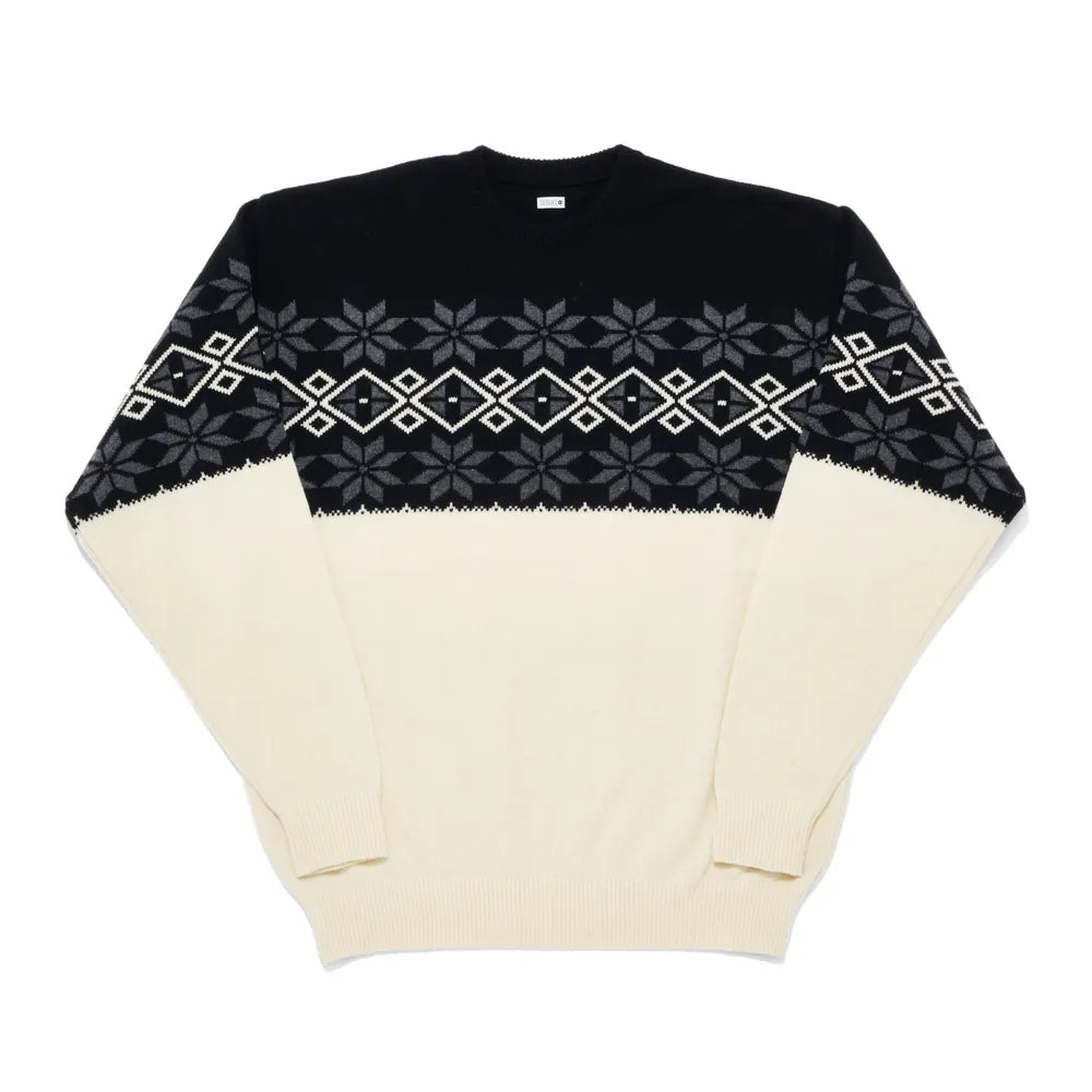 SEQUEL / NORDIC CREW NECK KNIT (SQ-23AW-KN-03)