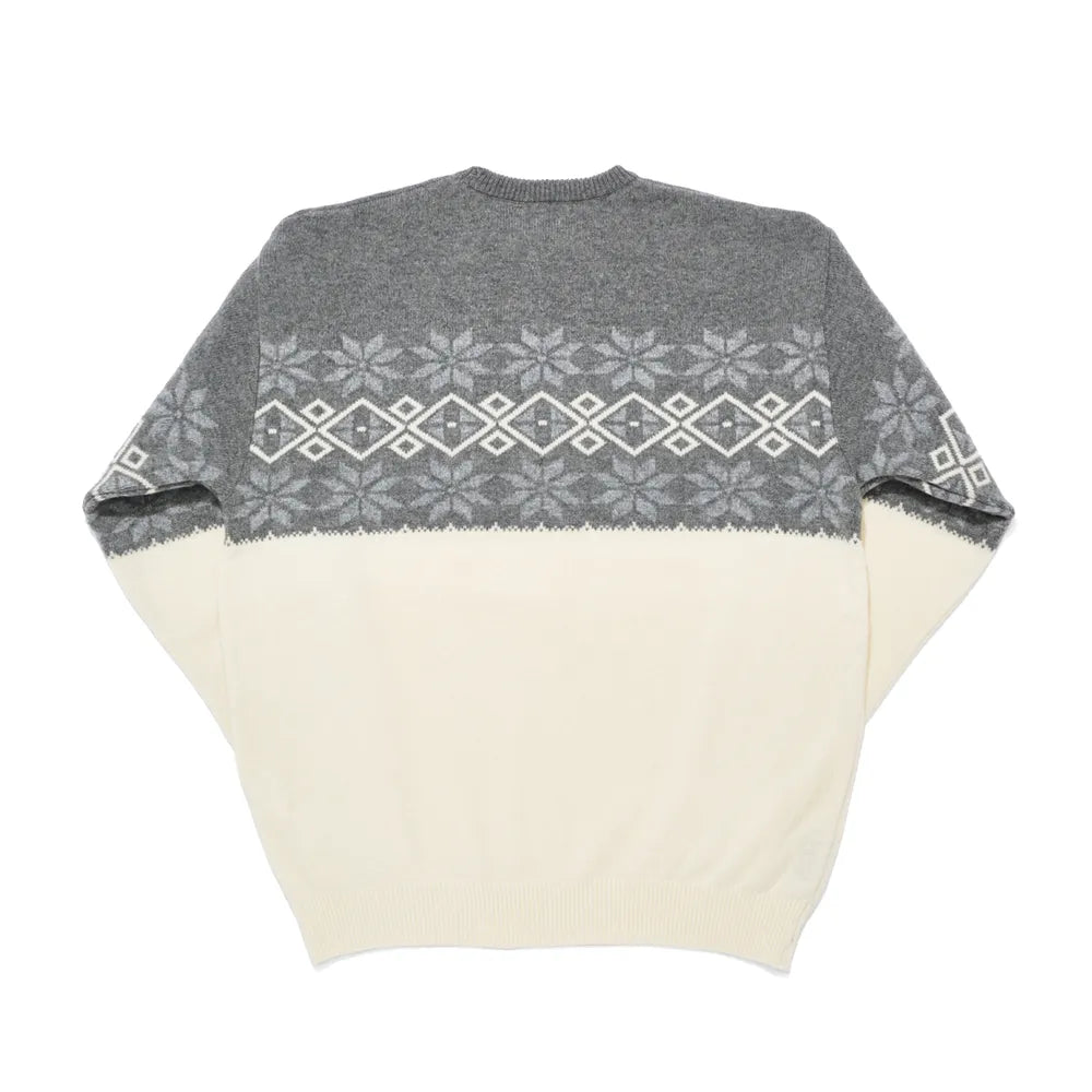 SEQUEL / NORDIC CREW NECK KNIT (SQ-23AW-KN-03)