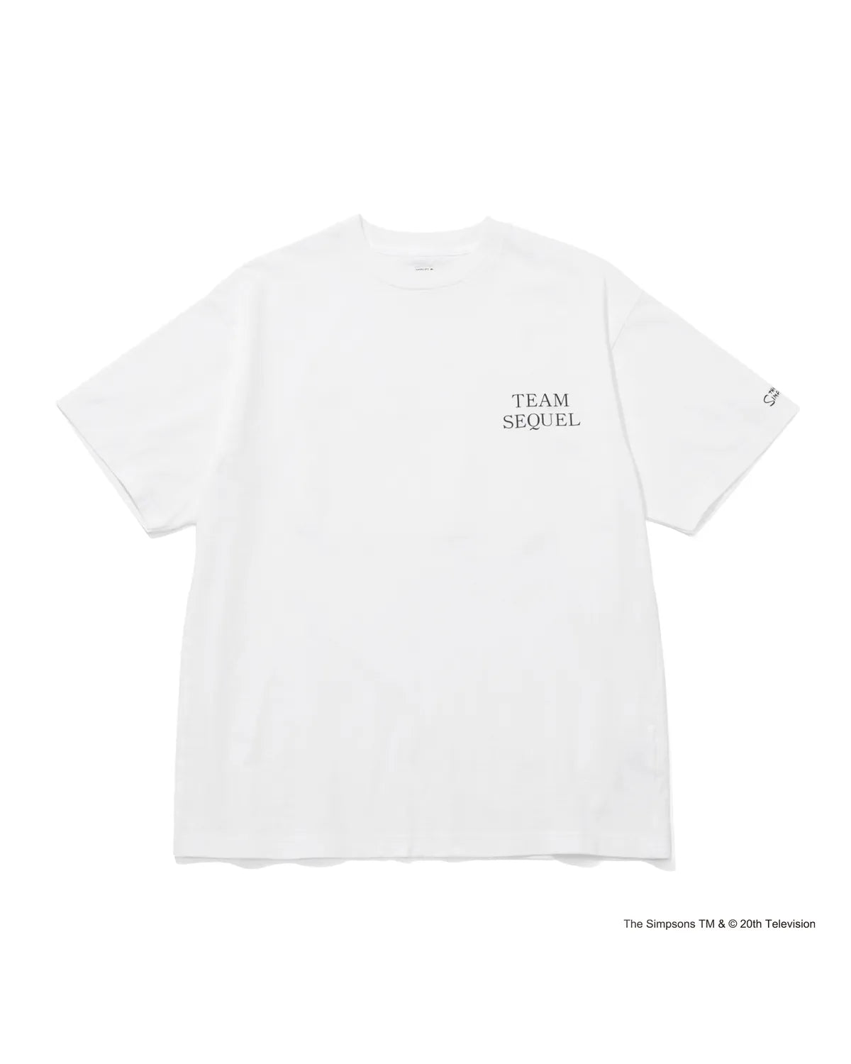 SEQUEL × THE SIMPSONS / SHORT SLEEVE T-SHIRT (SQ-24AW-TSST-01)