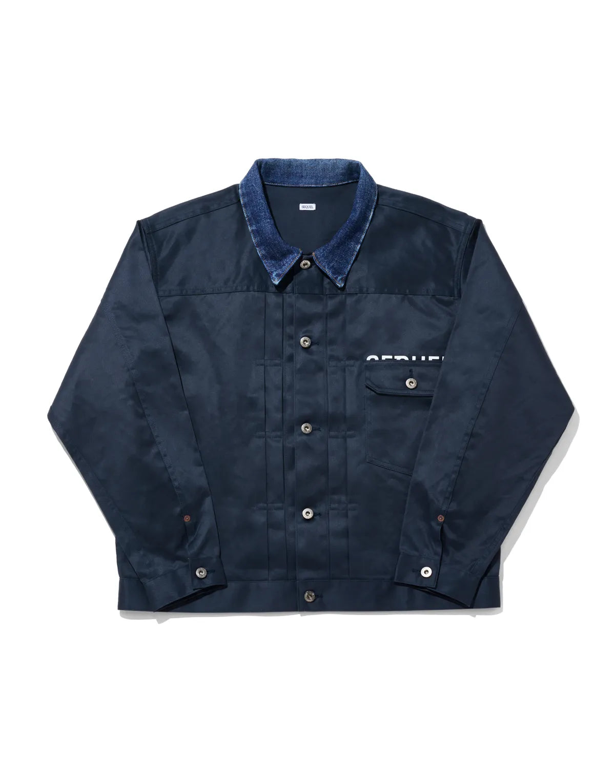 SEQUEL / DENIM COLLAR JACKET (SQ-26AW-JK-01)