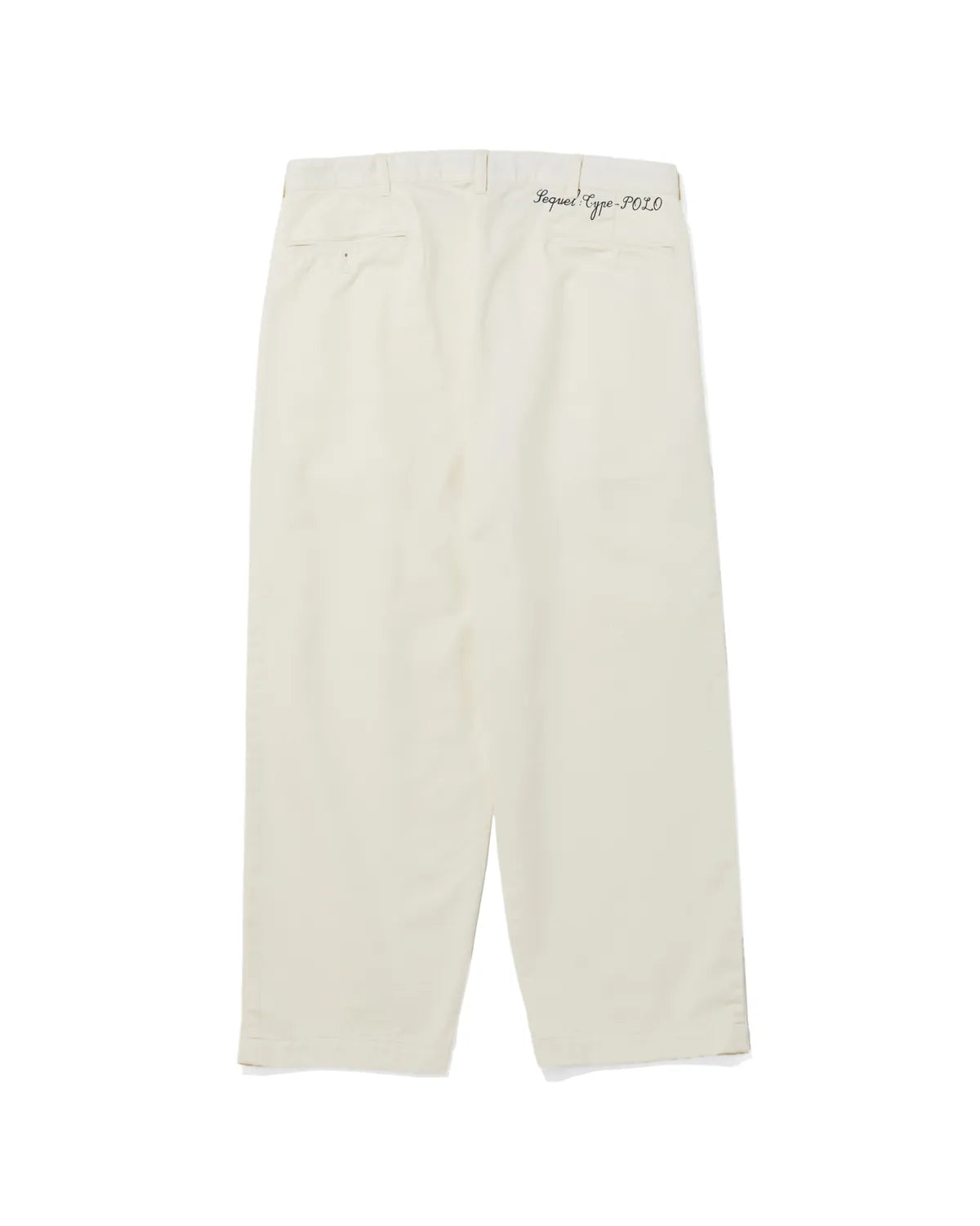 SEQUEL / TUCK PANTS -TYPE-POLO- (SQ-26AW-PT-01)