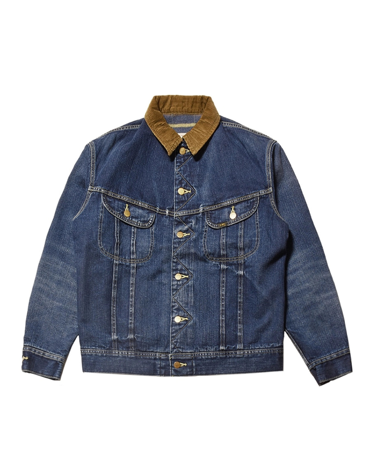 STANDARD CALIFORNIA × Lee の SD Storm Rider Denim Jacket 101LJ Vintage Wash (OUDLA520)