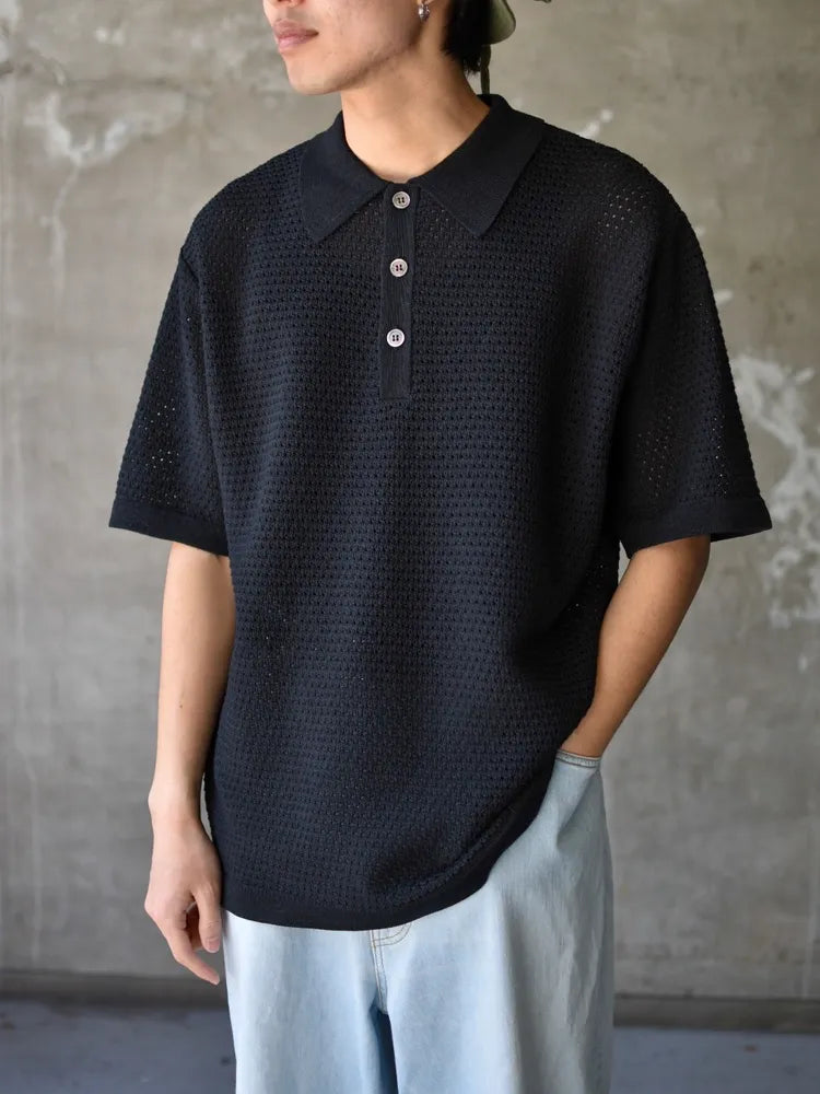 BATONER / KNIT POLO (BN-24SM-055)