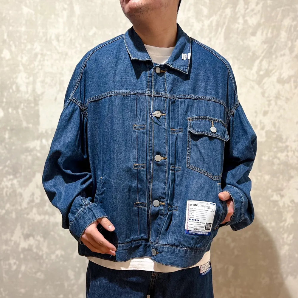 Maison MIHARA YASUHIRO / Cotton Tencel Denim Jacket (I12BL001)