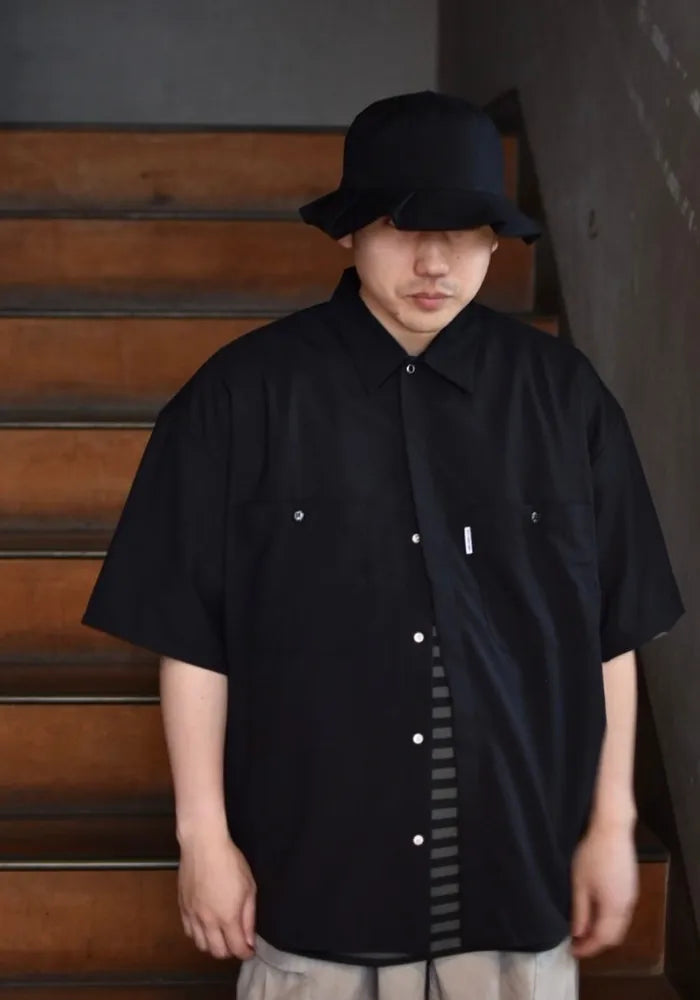 COOTIE PRODUCTIONS® / T/W Fly Front Work S/S Shirts (CTE-24S402)