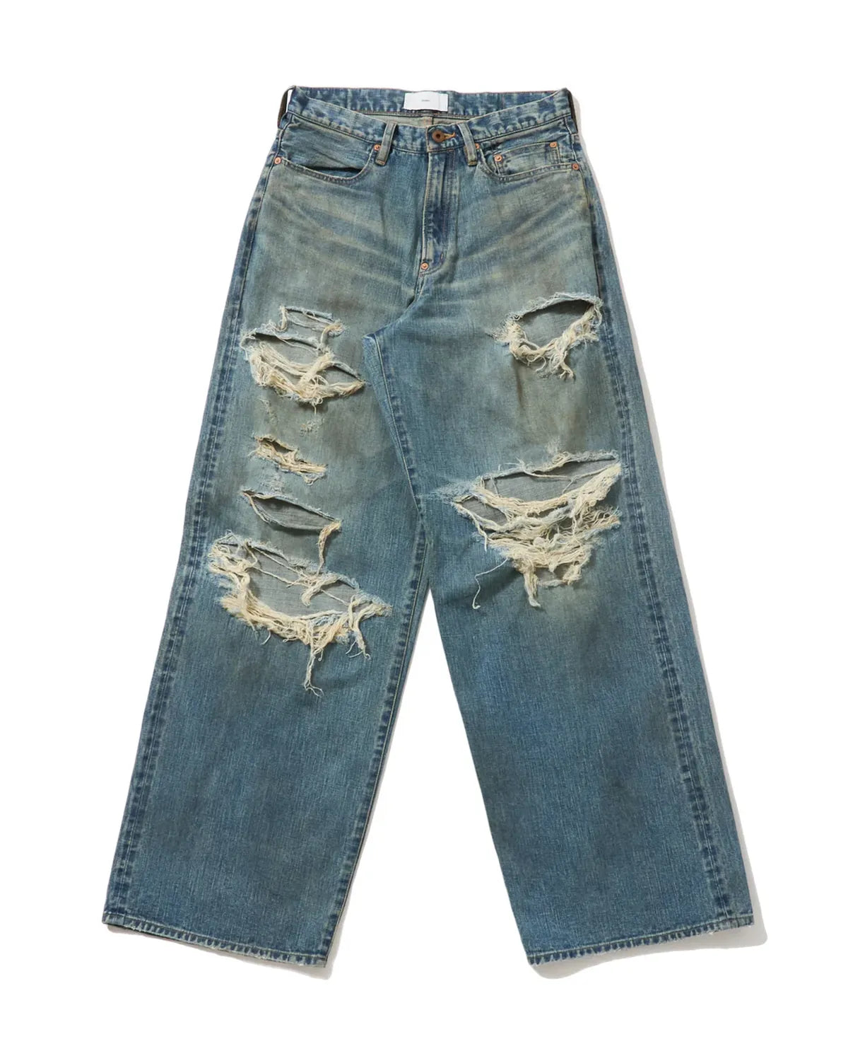 SUGARHILL（シュガーヒル） / DESTRESSED MODERN DENIM WIDE CUT
