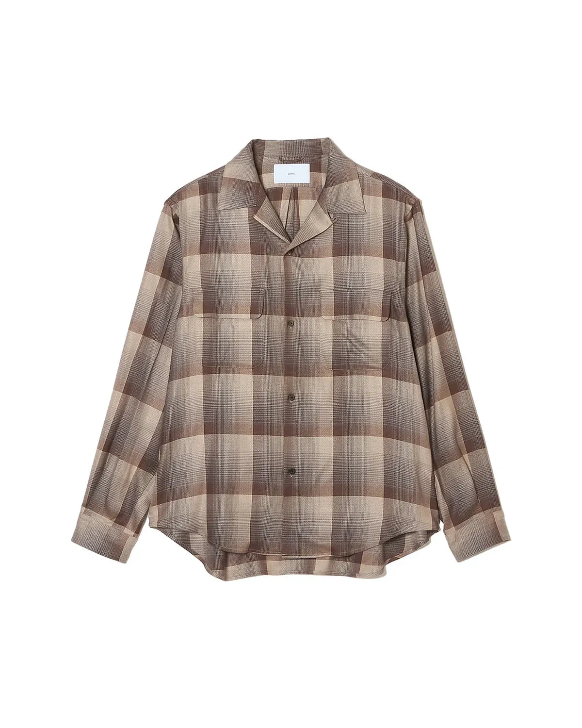 シュガーヒル　 22AW/OMBRE OPEN-COLLAR SHIRT SUGARHILL（シュガーヒル） / OMBRE OPEN COLLAR SHIRT | 公式通販