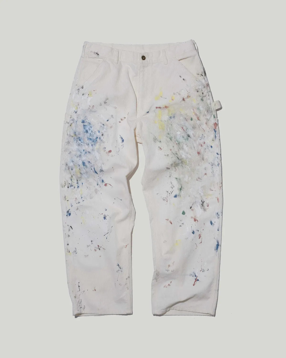 SWJP (エスダブリュージェーピー) / CORDULOY Carpenter PAINTED Pants