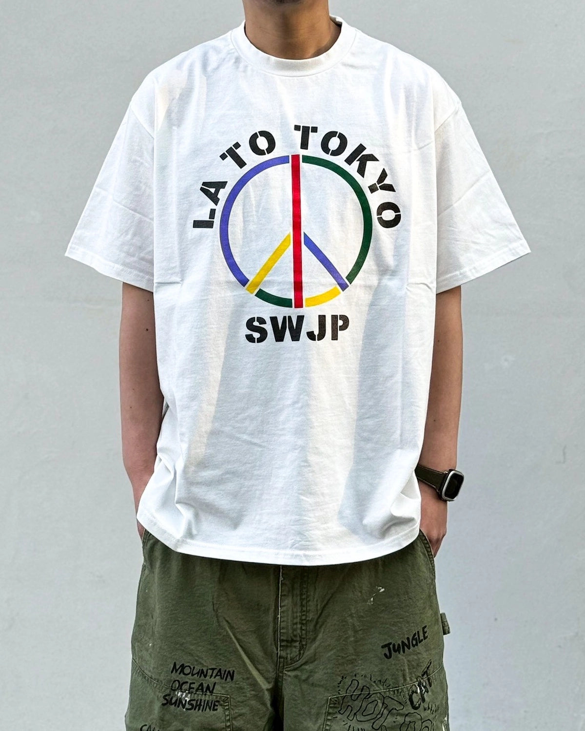 SWJP (エスダブリュージェーピー) / LA TO TOKYO T-SHIRT | 公式通販 