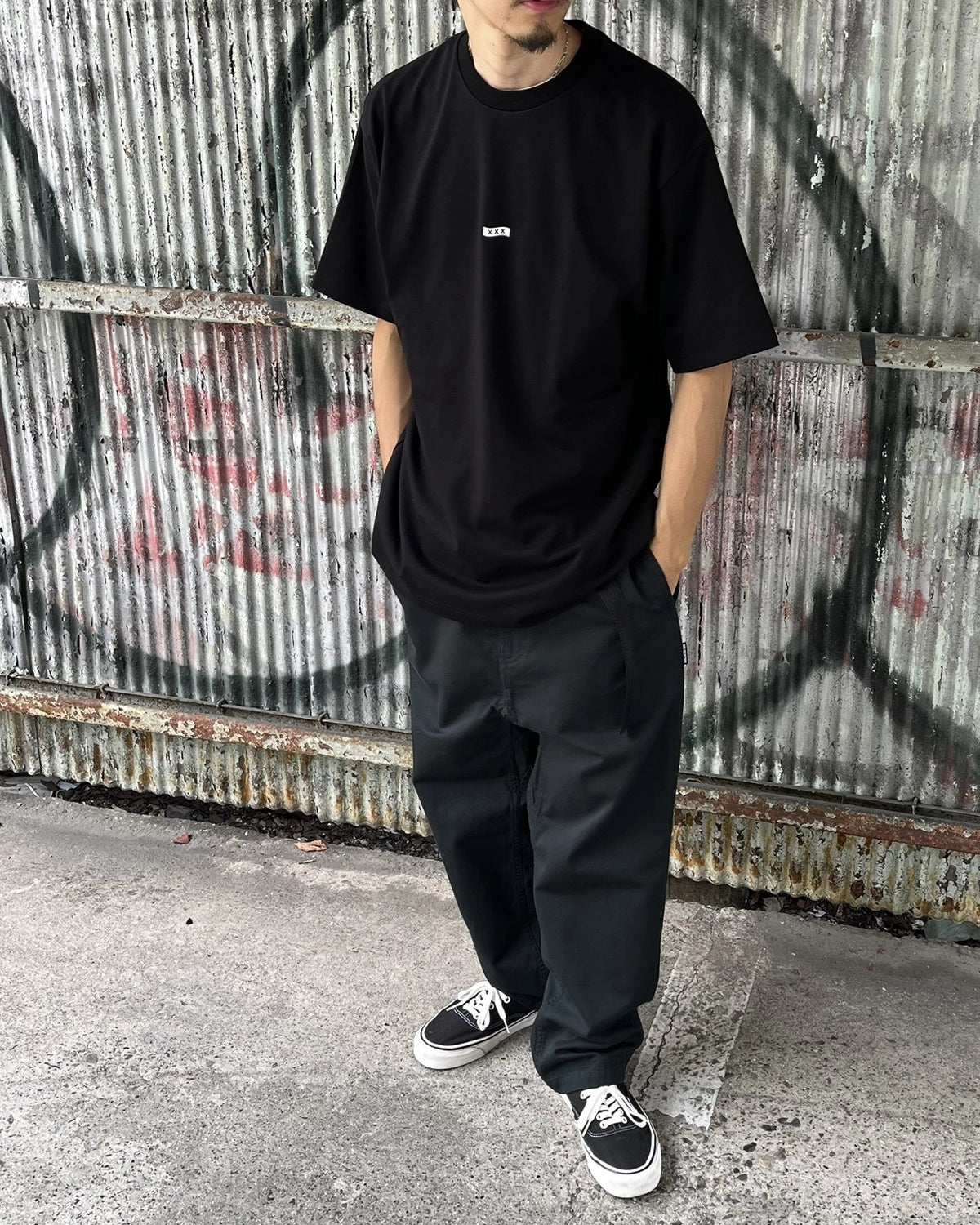 GOD SELECTION XXX / Micro Box Logo Tee (GX-S26-ST-22)