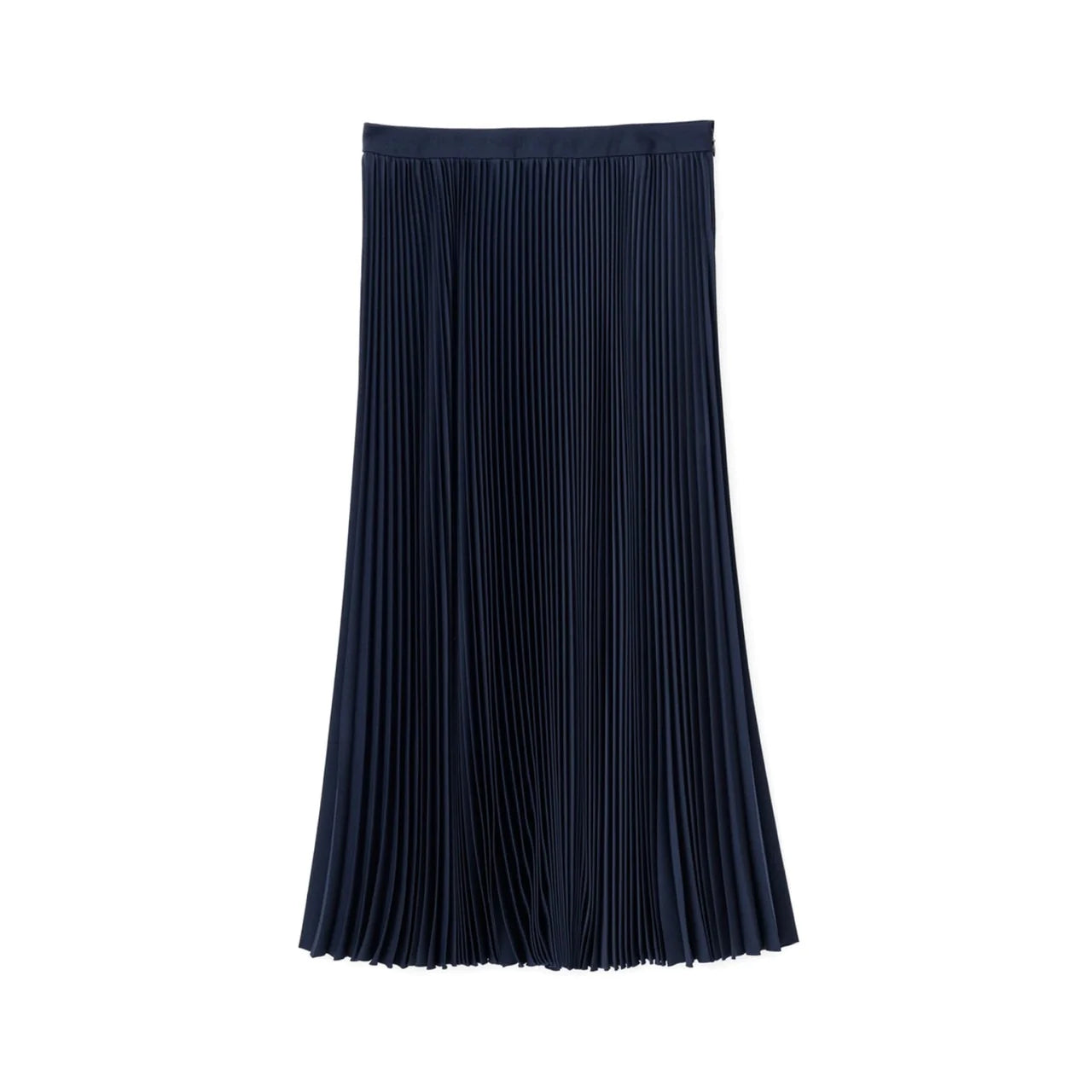 Graphpaper / Satin Pleats skirt (GL241-40228B)