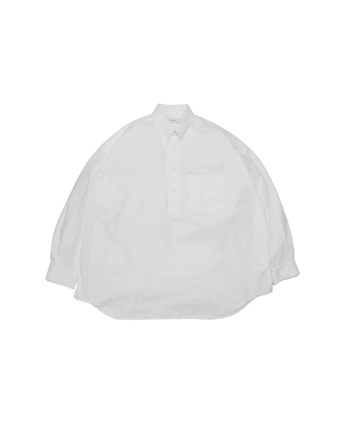 Graphpaper / Oxford L/S Oversized B.D Pullover Shirt (GM253-50023B)