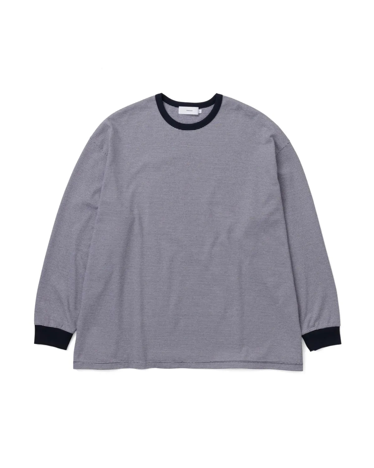 Graphpaper / Narrow Border L/S Tee (GU253-70121B)