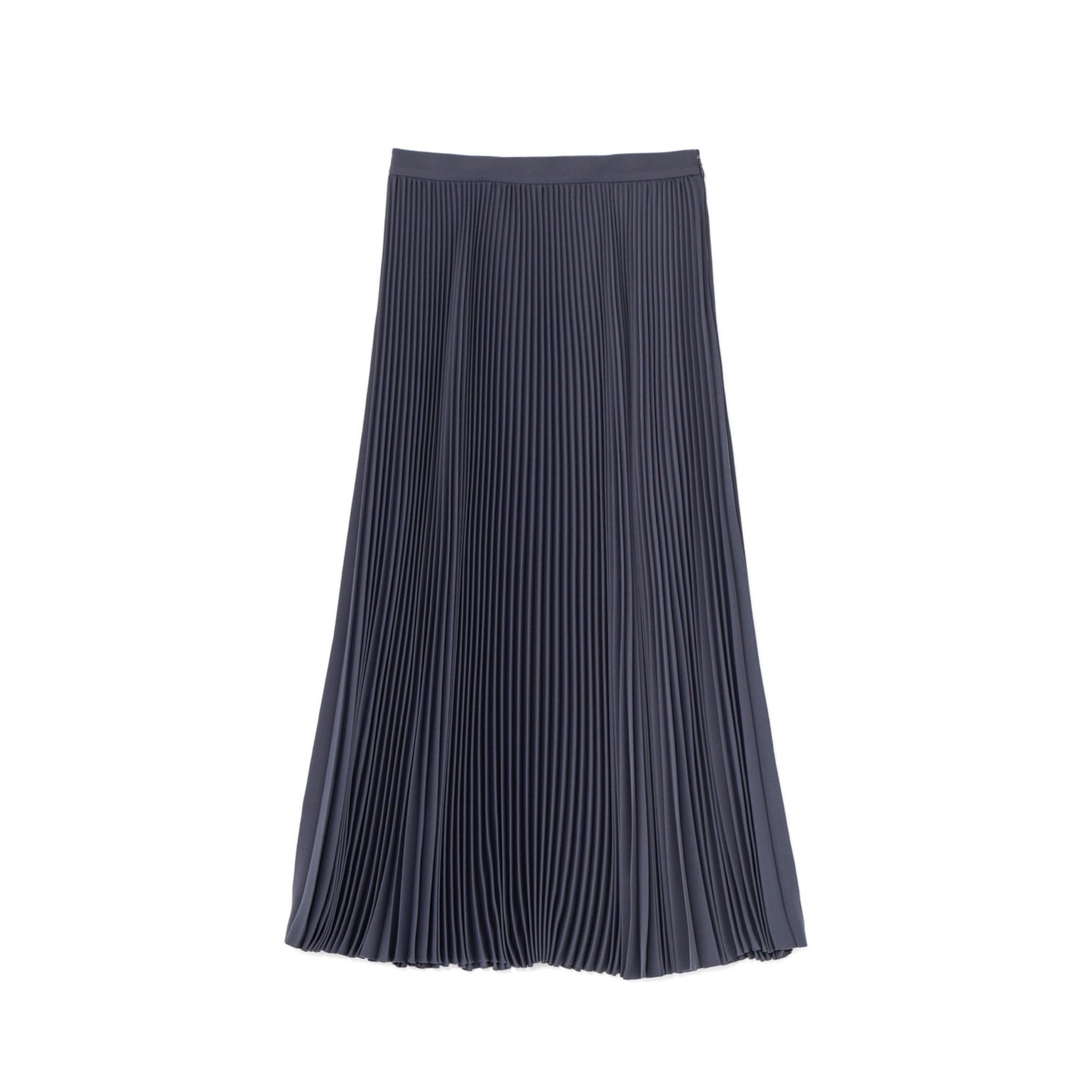 Graphpaper / Satin Pleats skirt (GL241-40228B)