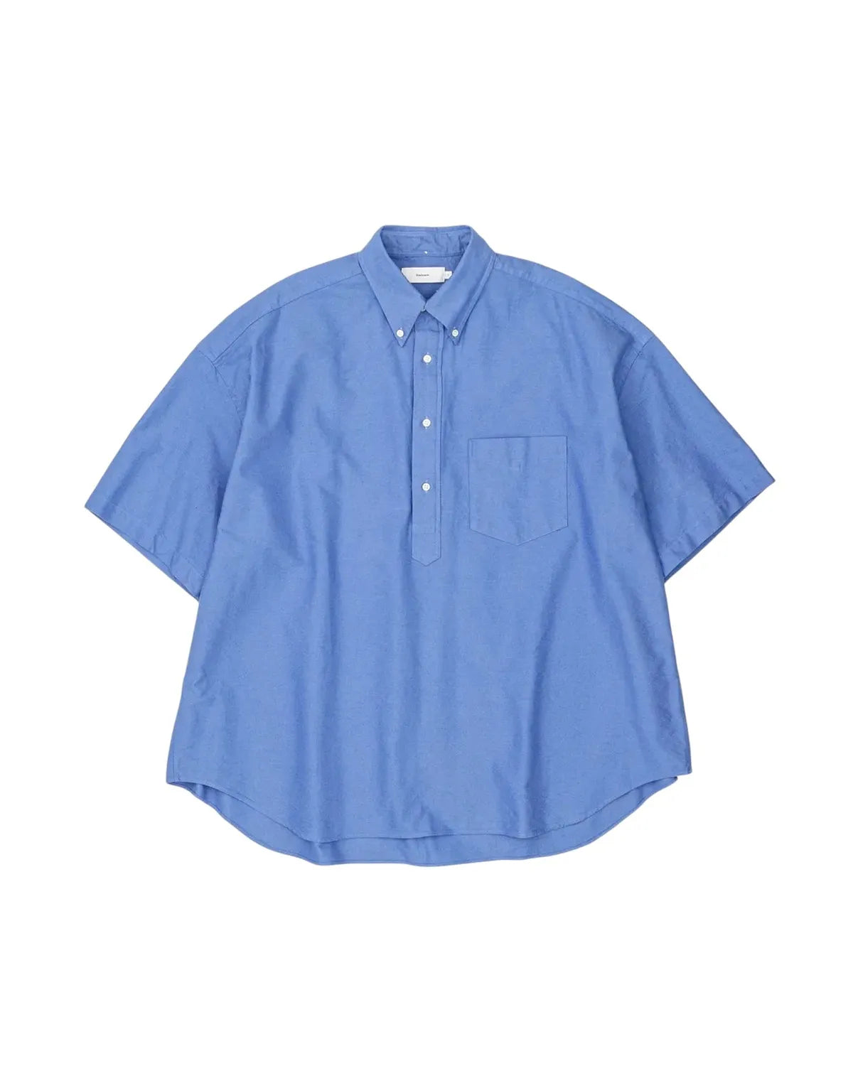 Graphpaper / Oxford S/S Oversized B.D Pullover Shirt (GM252-50077B)