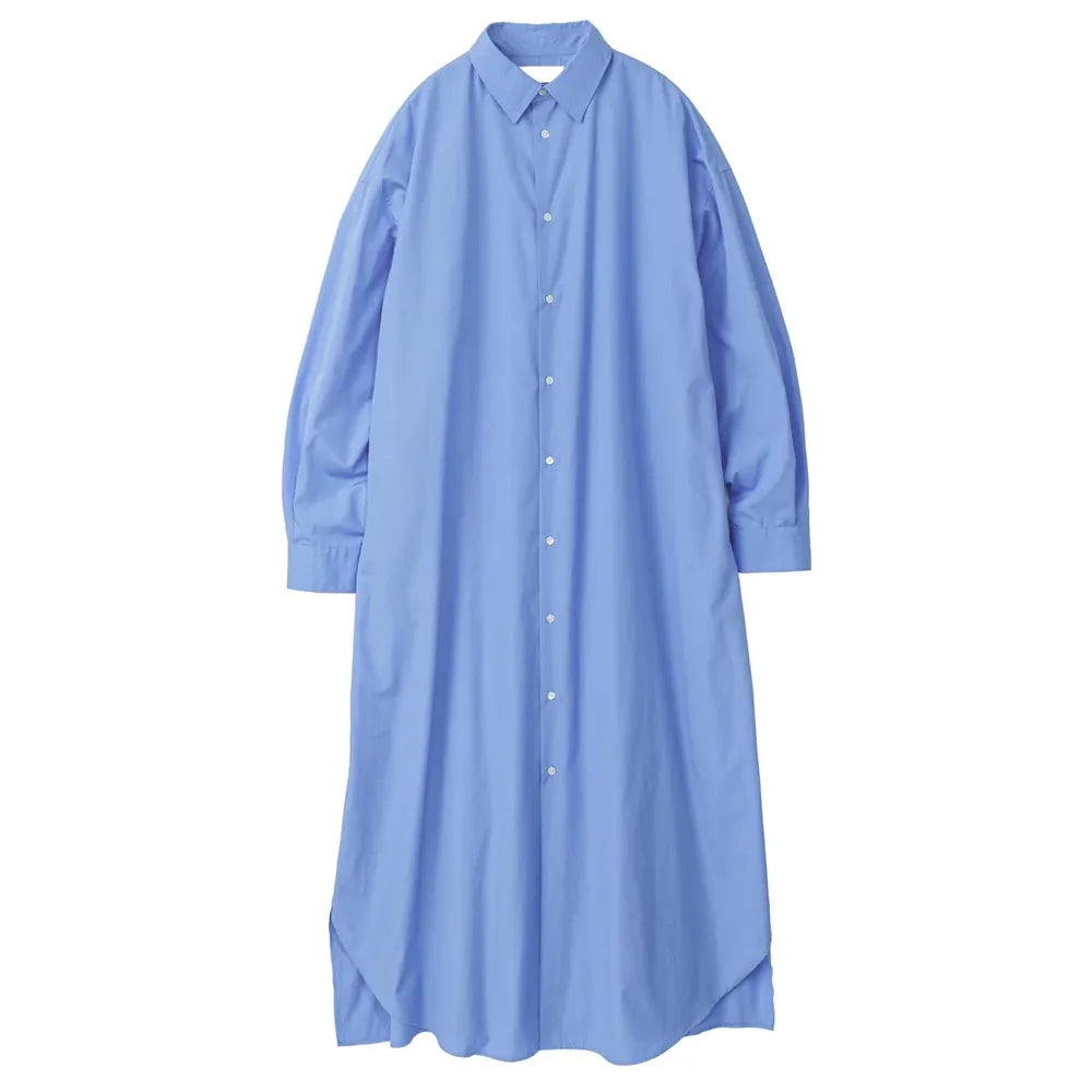 Graphpaper / Broad Regular Collar Oversized Shirt Dress (24SS)