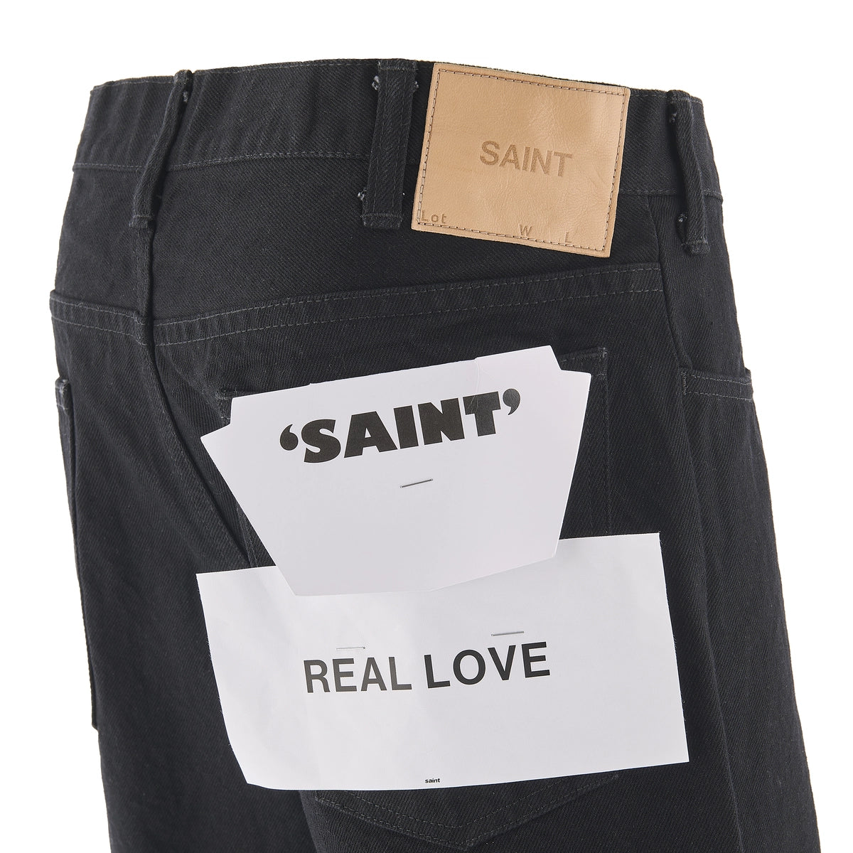 SAINT Mxxxxxx / BLACK FLARE DENIM PANTS (SM-MK1-0000-071)