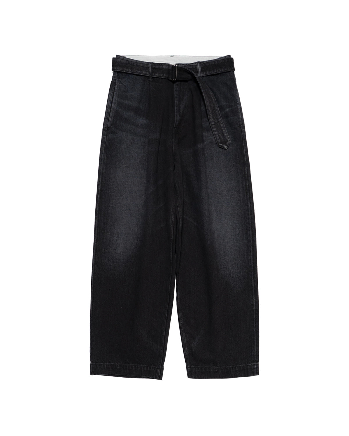 Graphpaper / Selvage Denim Belted Pants (GU263-40063DB)