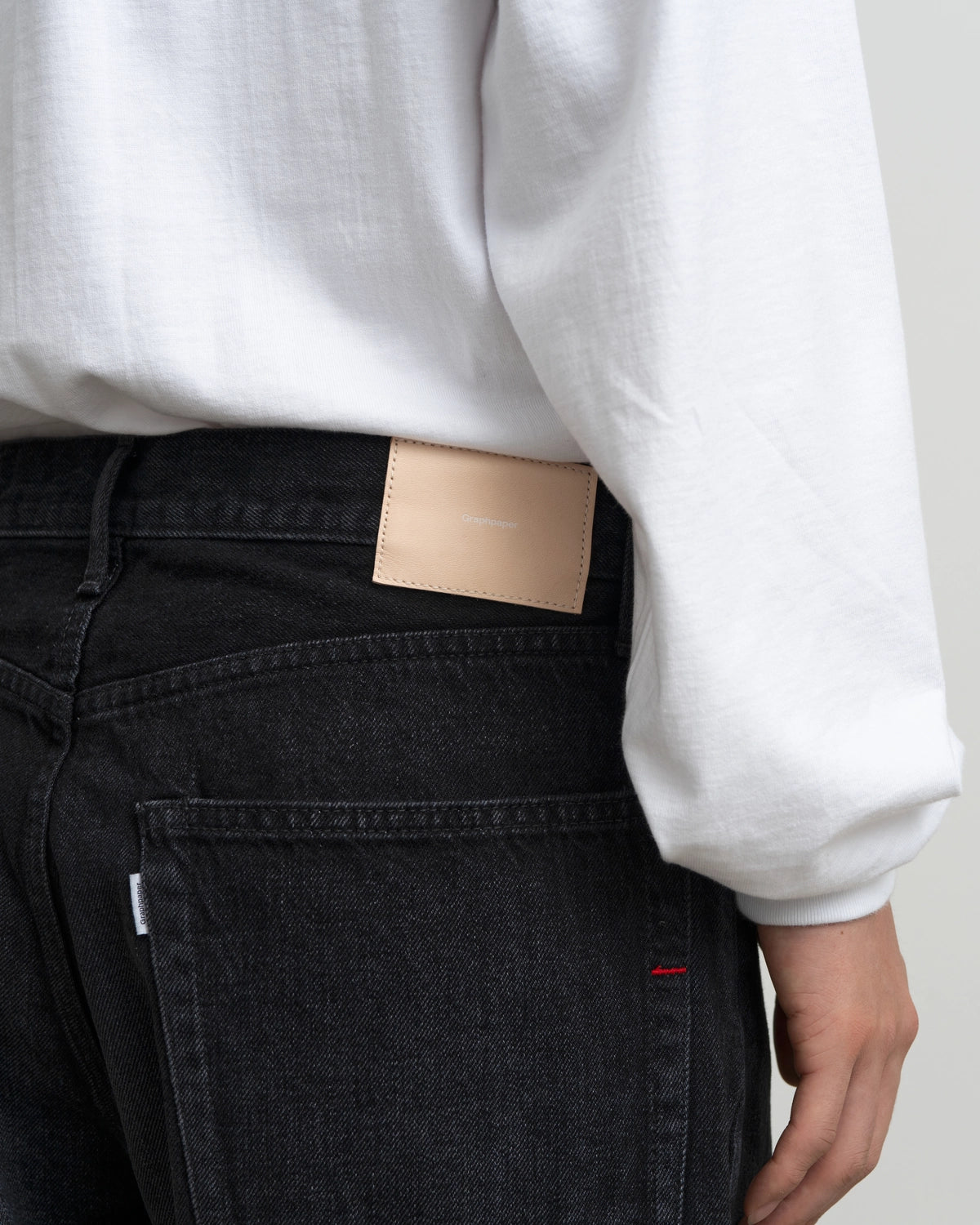 Graphpaper / Selvage Denim Five Pocket Tapered Pants (GU263-40058DB)